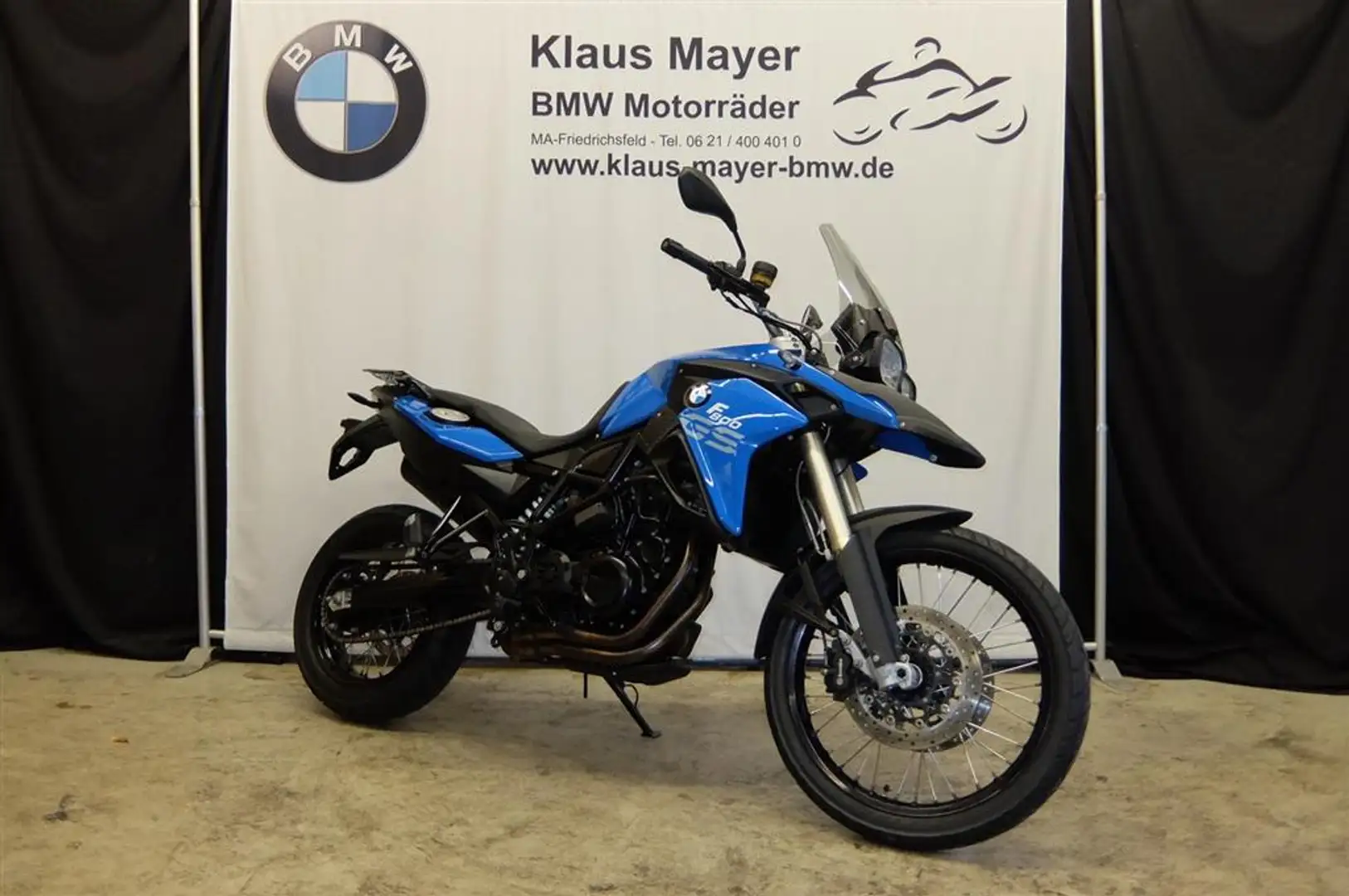 BMW F 800 GS 0 Blau - 2