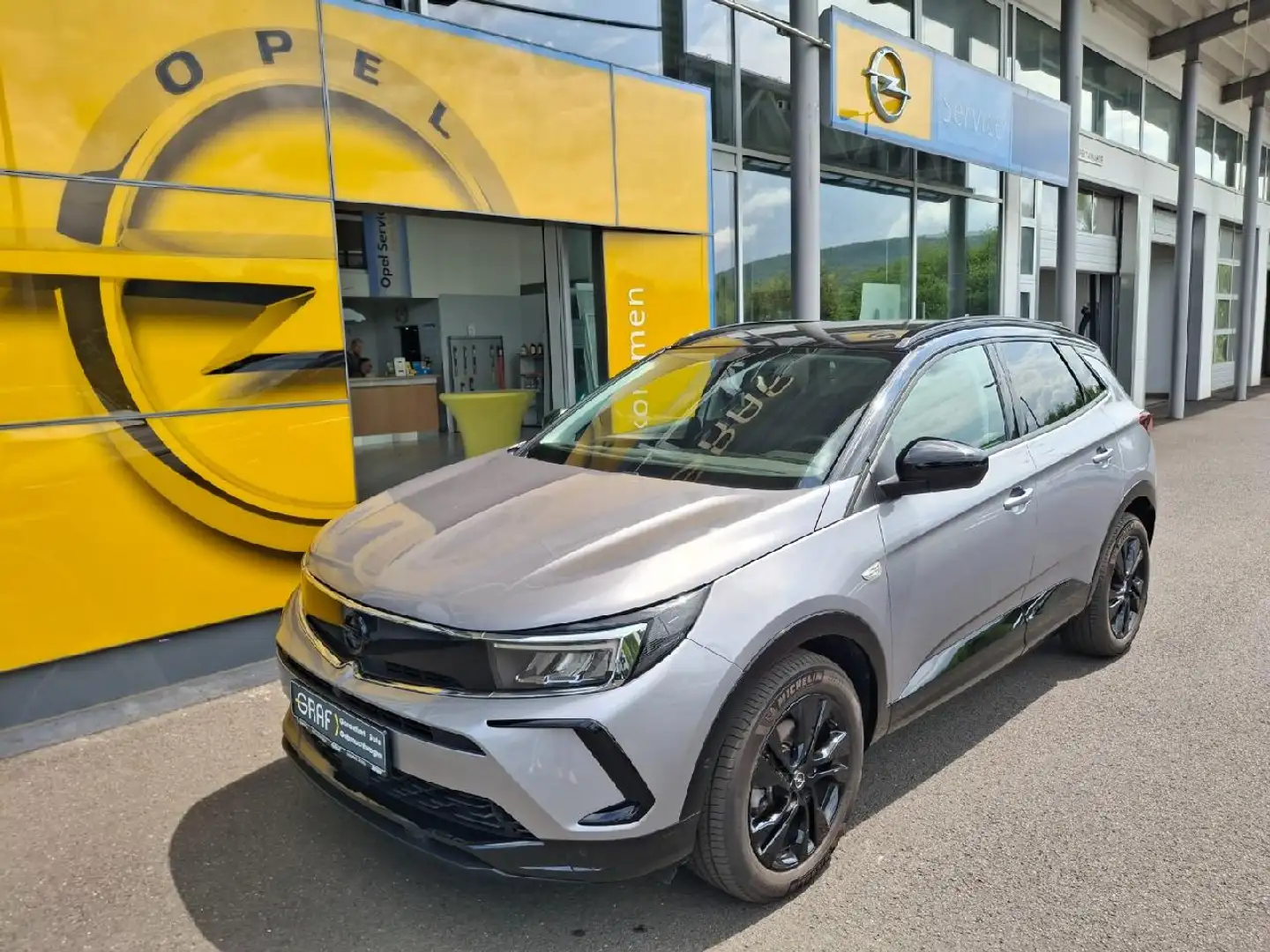 Opel Grandland Grandland 1.2 T*GS*AT8*ParkAssist*el.Heckkl*Kam. Gris - 2