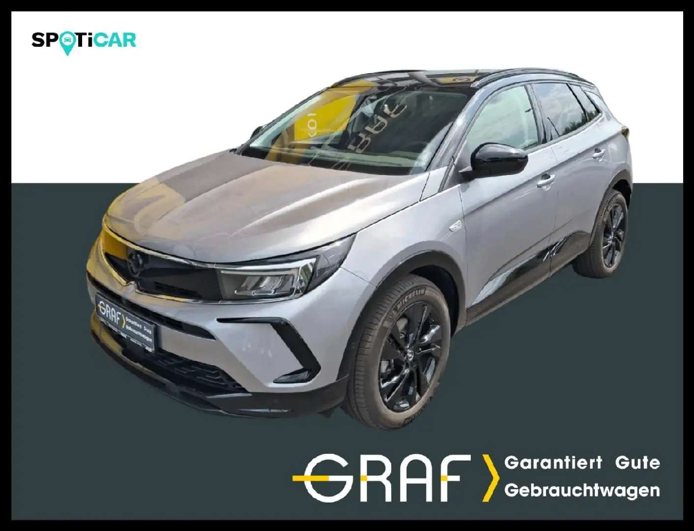 Opel Grandland Grandland 1.2 T*GS*AT8*ParkAssist*el.Heckkl*Kam. Gris - 1