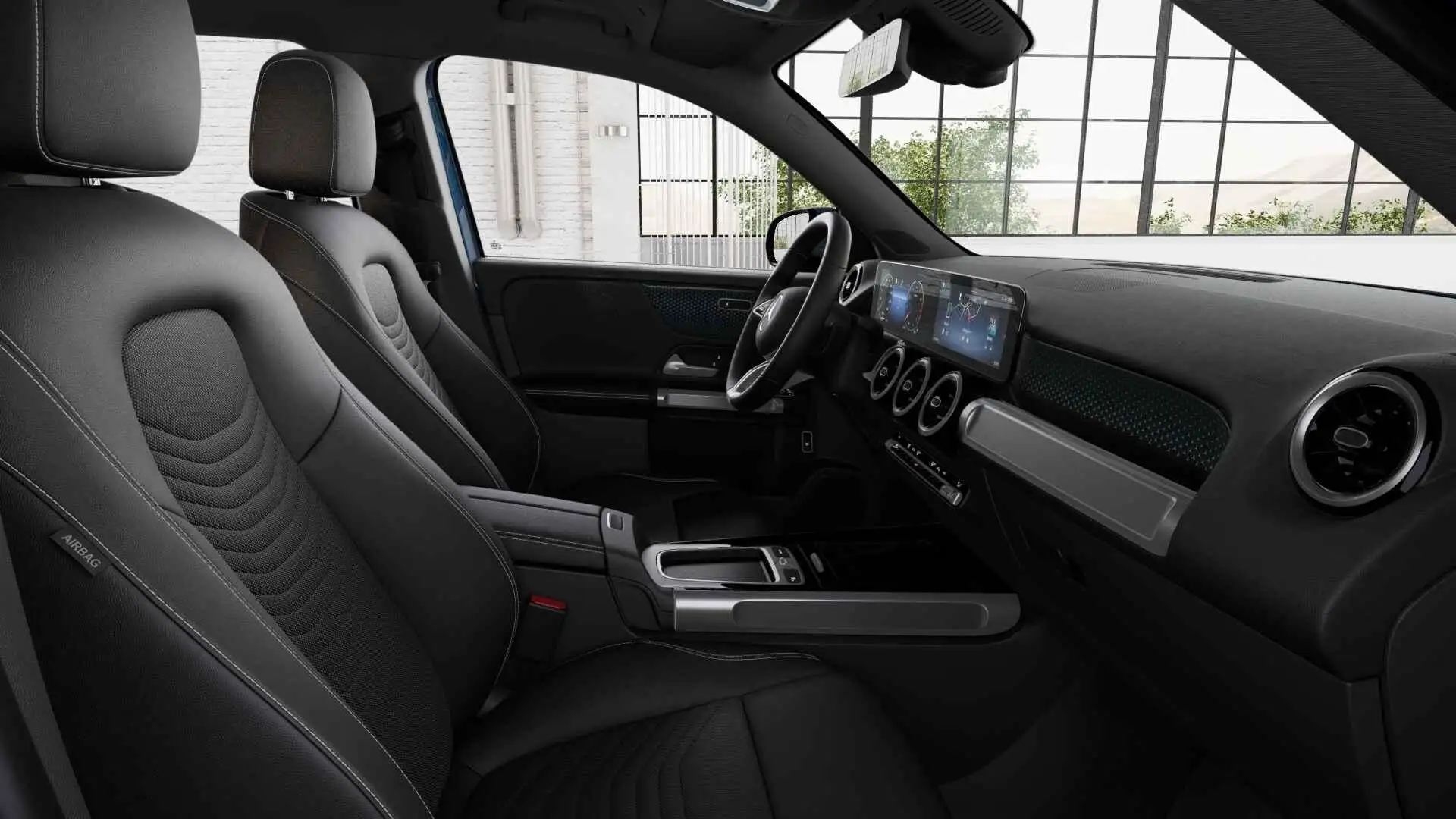 Mercedes-Benz GLB 200 Luxury Line | Dodehoekassistent | 360° Parkeerpakk Bleu - 2