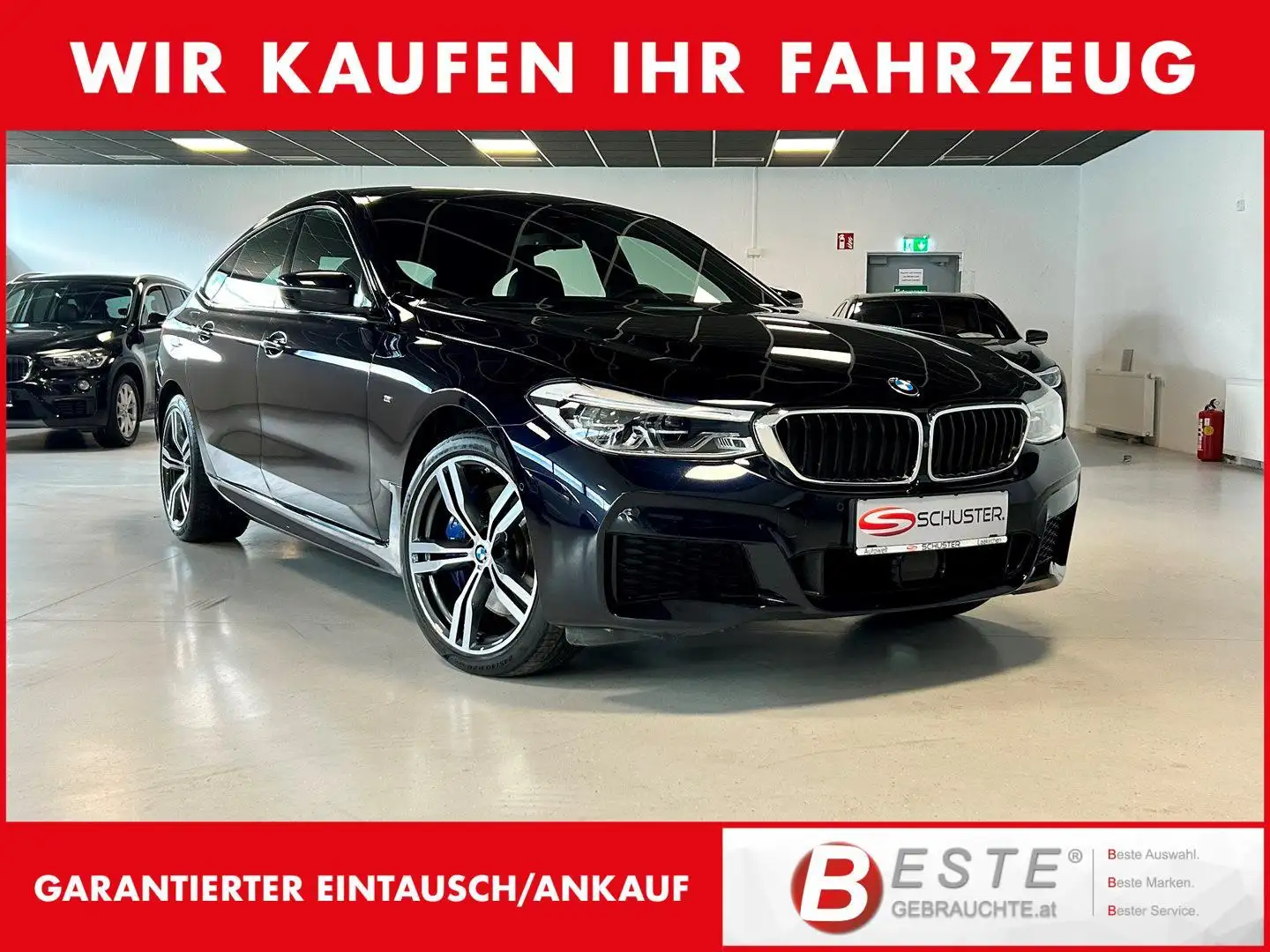 BMW 640 d xDrive Grand Turismo Aut. M Sport Noir - 1