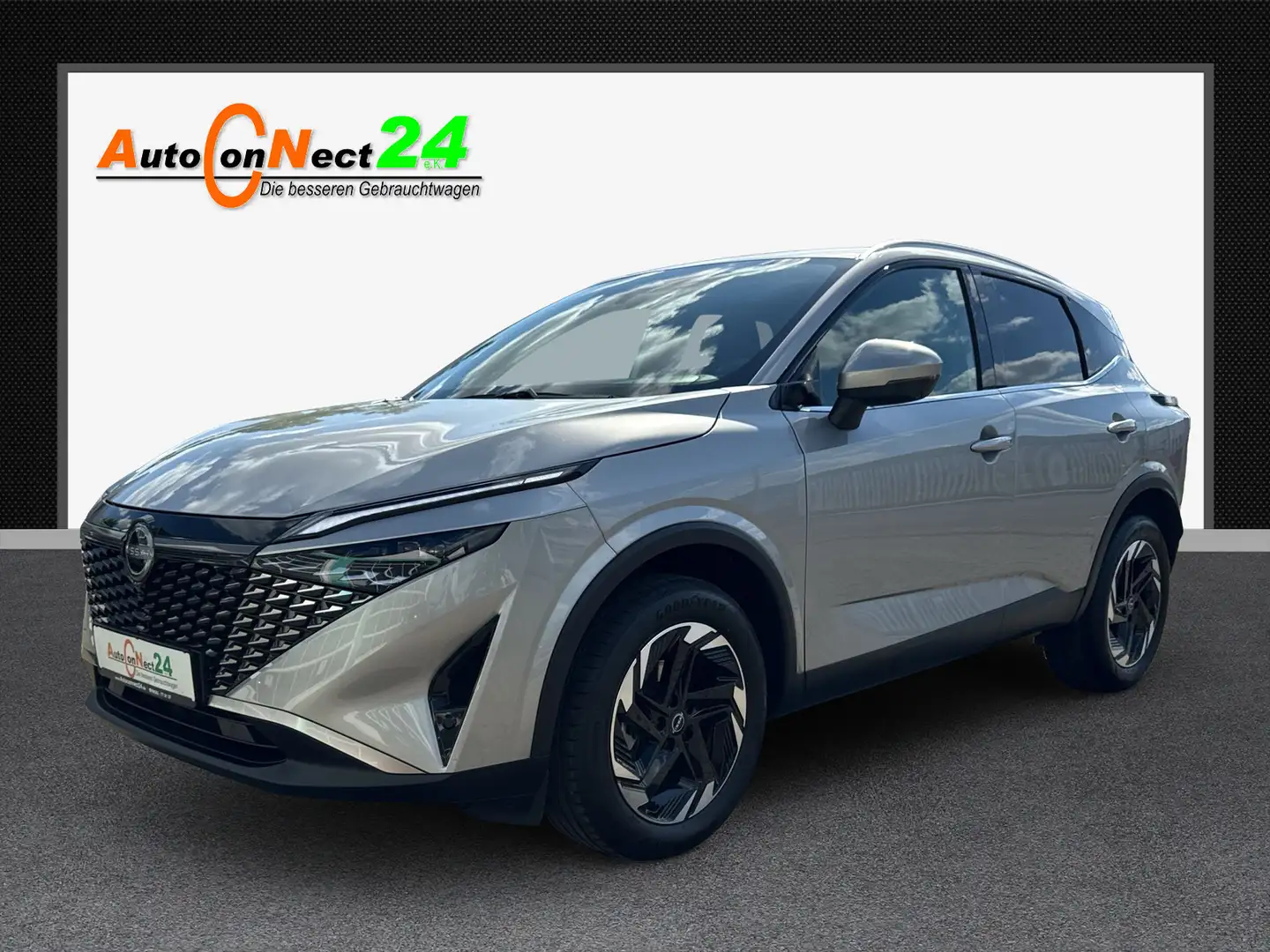 Nissan Qashqai N-Connecta XTronic *Navi/LED/Kamera360/PDC/Winterp Silber - 1