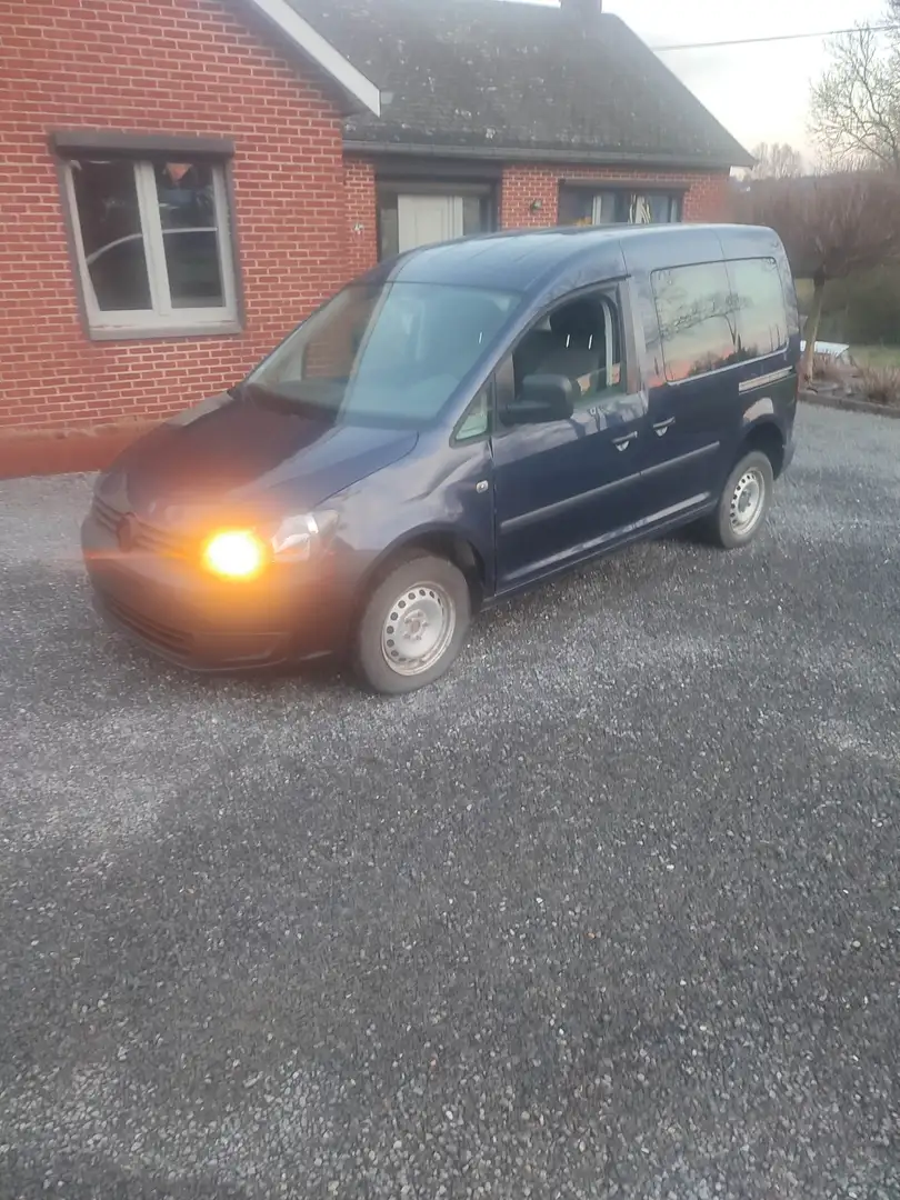 Volkswagen Caddy 2.0 CR TDI 110 4x4 Motion utilitaire Bleu - 1