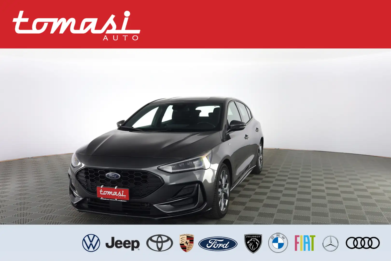Ford Focus Focus 1.0 EcoBoost Hybrid 125 CV Powershift 5p. ST Grigio - 1
