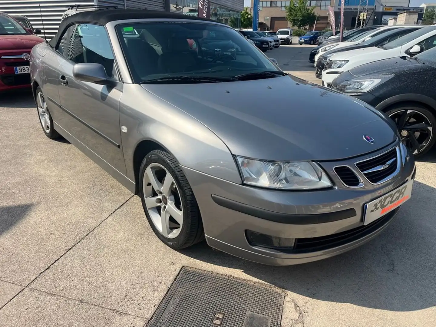 Saab 9-3 2.0 T VECTOR CABRIO AUTOMATICO Gris - 1