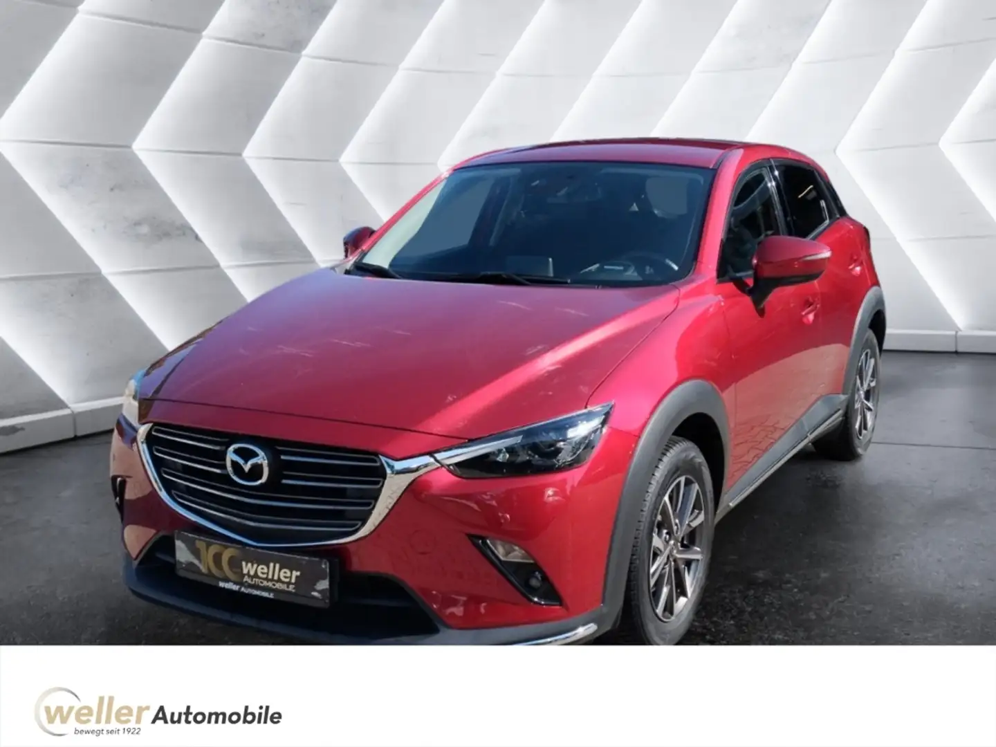 Mazda CX-3 2.0 Skyactiv-G ''Sports-Line'' Navi Sitzheizung He Rood - 1