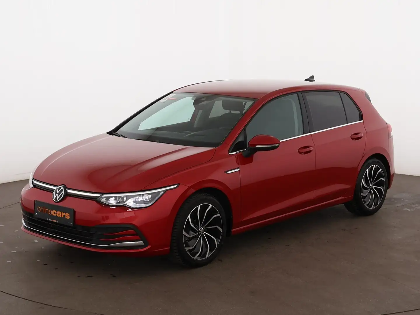 Volkswagen Golf VIII 2.0 TDI Style Aut LED STANDHZG AHK NAVI Rot - 2