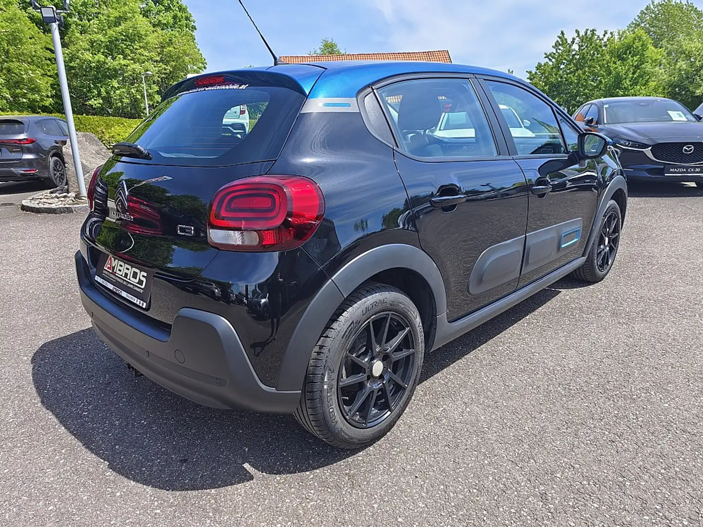 Citroen C3 PureTech 83 S&S 5-Gang-Manuell Feel Schwarz - 2