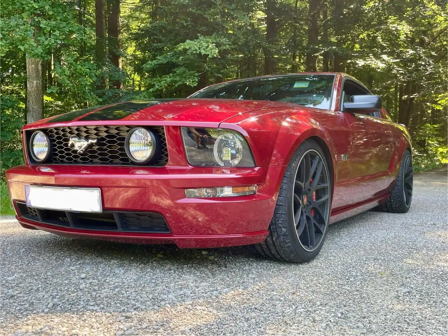 Ford Mustang GT 4.6 V8 | 490PS | Kompressor | Wertanlage Rot - 1
