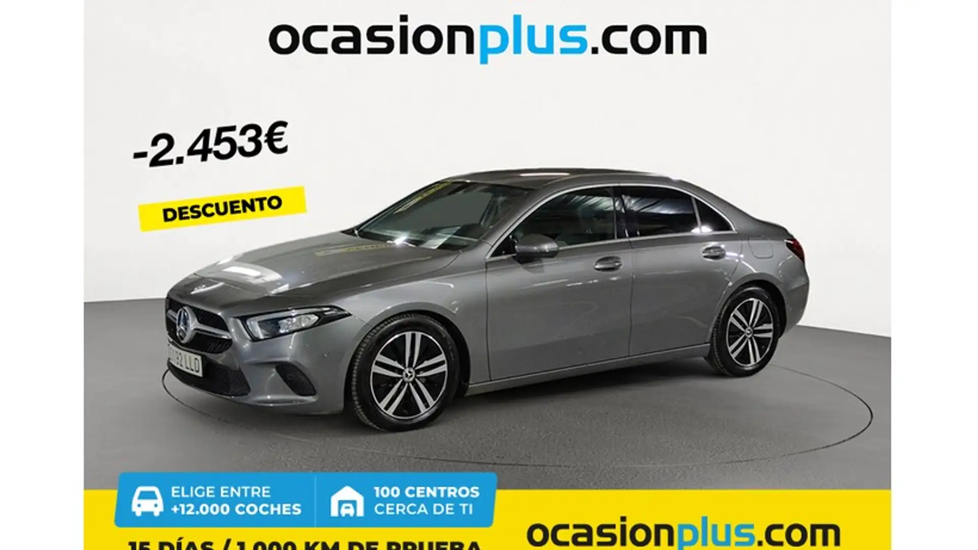 Mercedes-Benz A 200 200d Sedán 8G-DCT Gris - 1