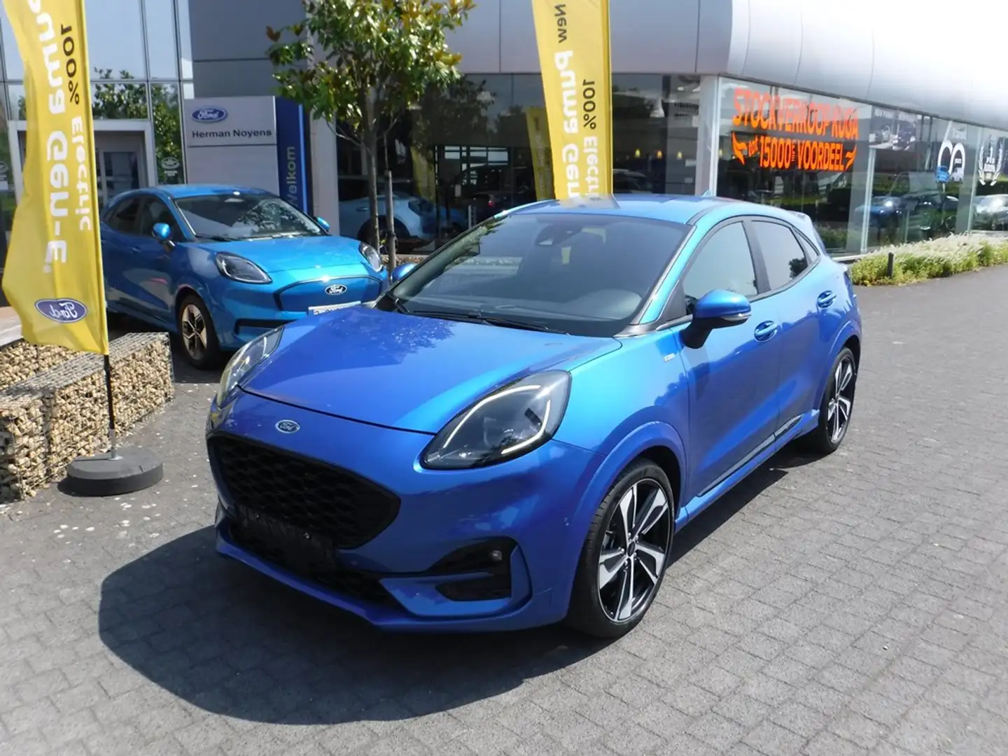 Ford Puma Ecoboost mHEV ST-Line X Bleu - 2