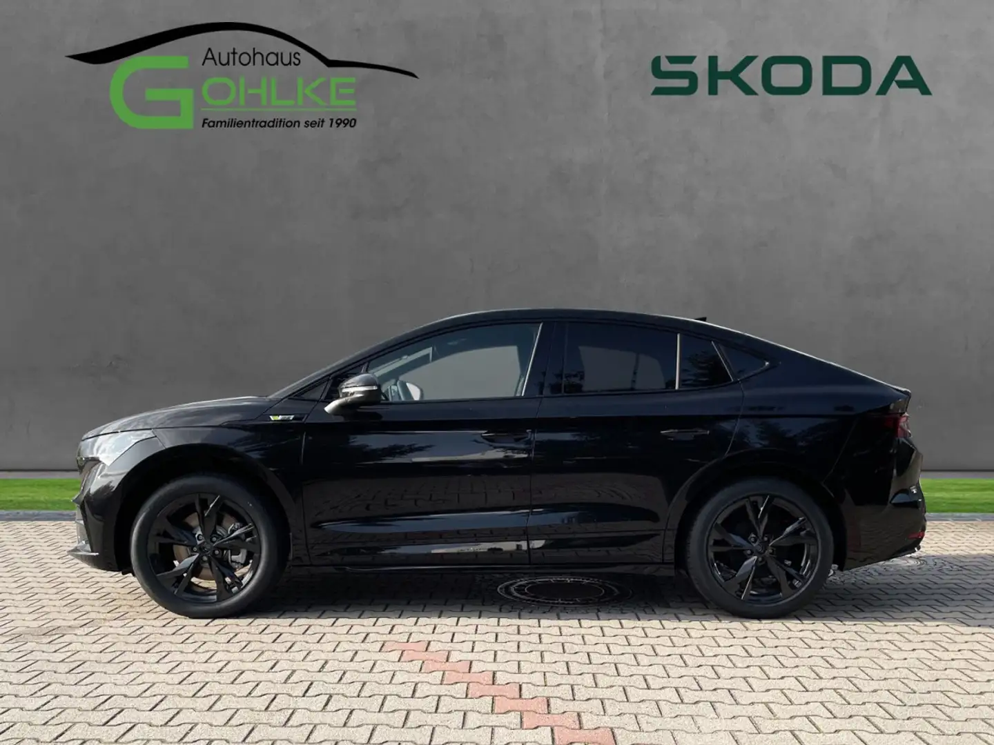 Skoda Enyaq Coupé RS 220kW 4x4*BLP 59.900 *Sofort* Klima Czarny - 2