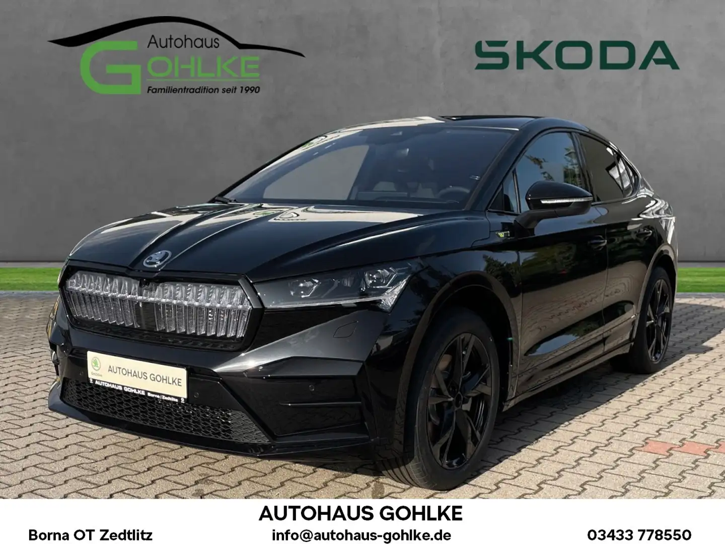 Skoda Enyaq Coupé RS 220kW 4x4*BLP 59.900 *Sofort* Klima Noir - 1