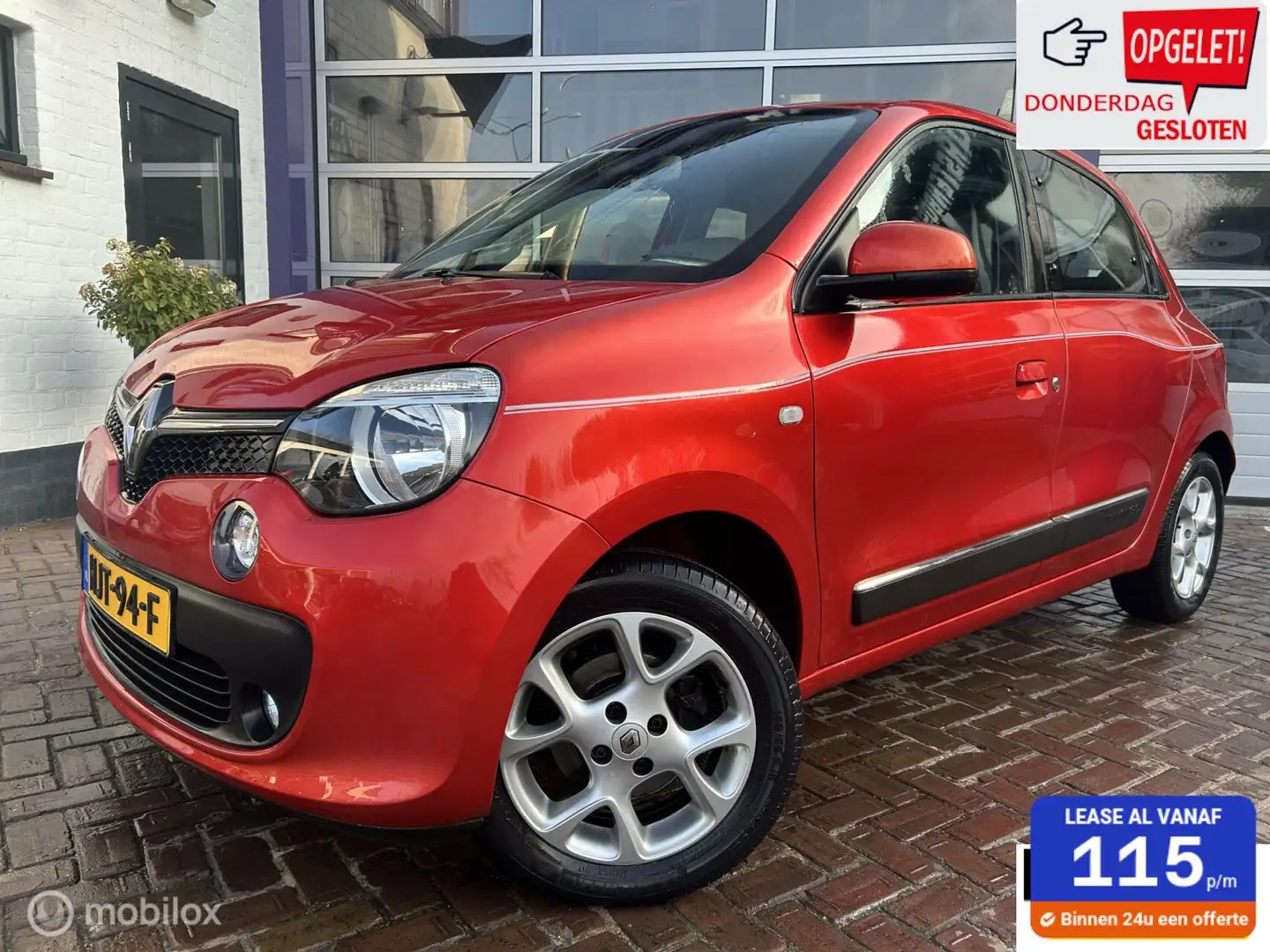 Renault Twingo 1.0 SCe Dynamique * AIRCO * NAVIGATIE * Rouge - 1