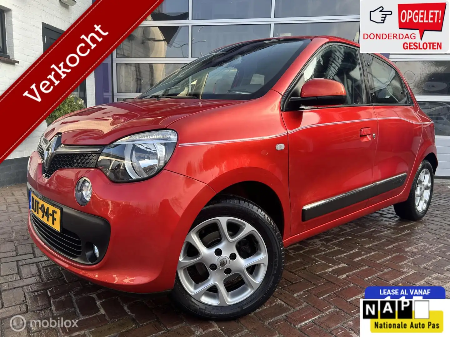 Renault Twingo 1.0 SCe Dynamique * AIRCO * NAVIGATIE * Rosso - 1