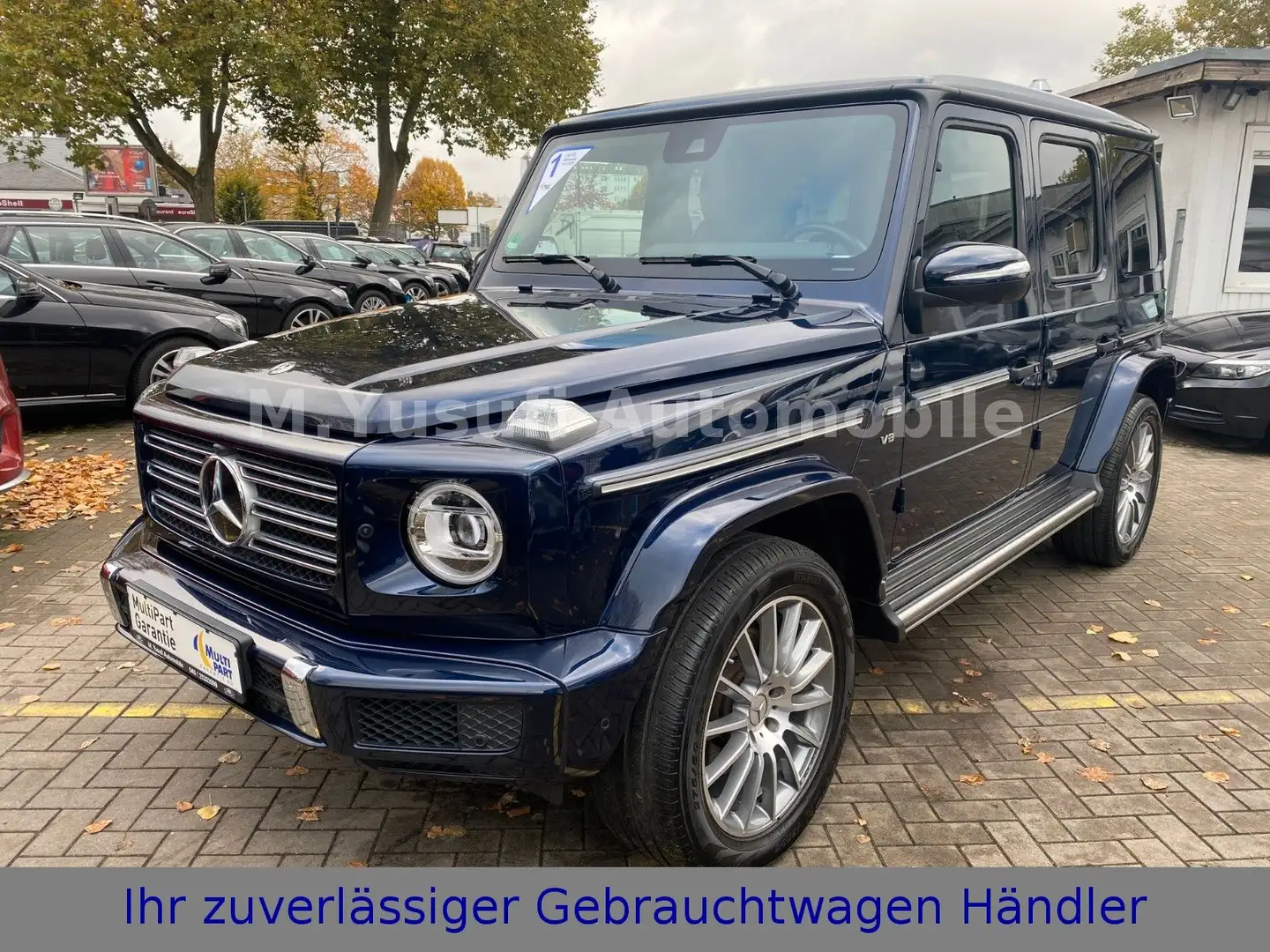 Mercedes-Benz G 500 9G AMG-LINE MULTIBEAM|BURMESTER|360°|AHK Albastru - 1