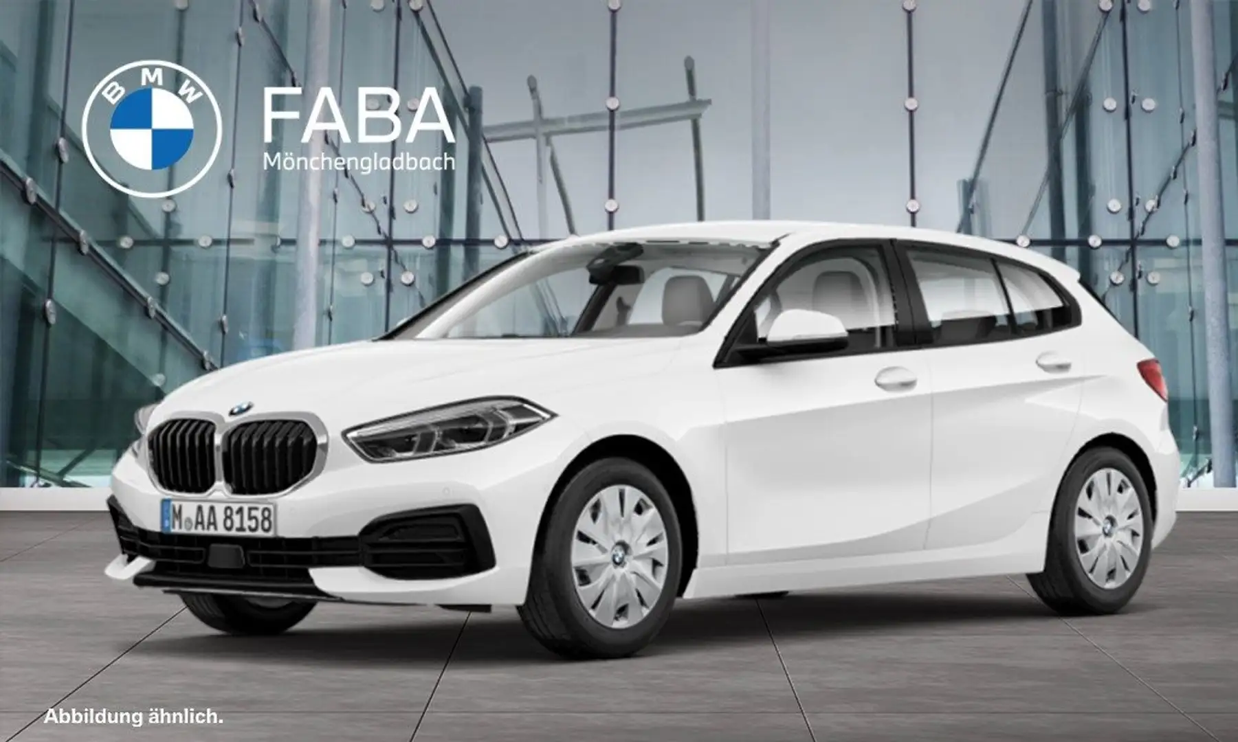 BMW 116 i DAB LED WLAN Tempomat Parkassistent Blanc - 1