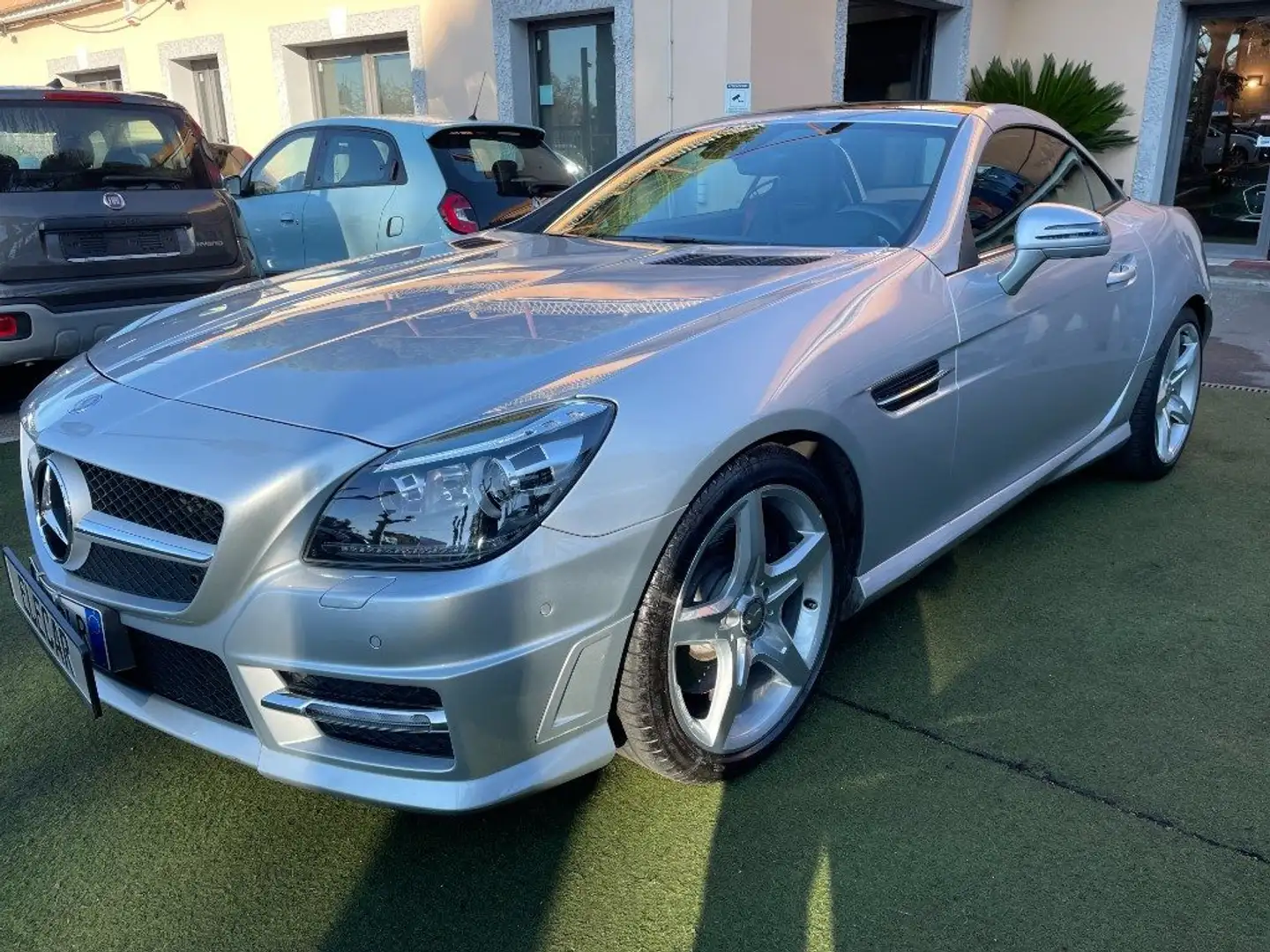 Mercedes-Benz SLK 200 BlueEFFICIENCY Premium aut. PERFETTA Argent - 1