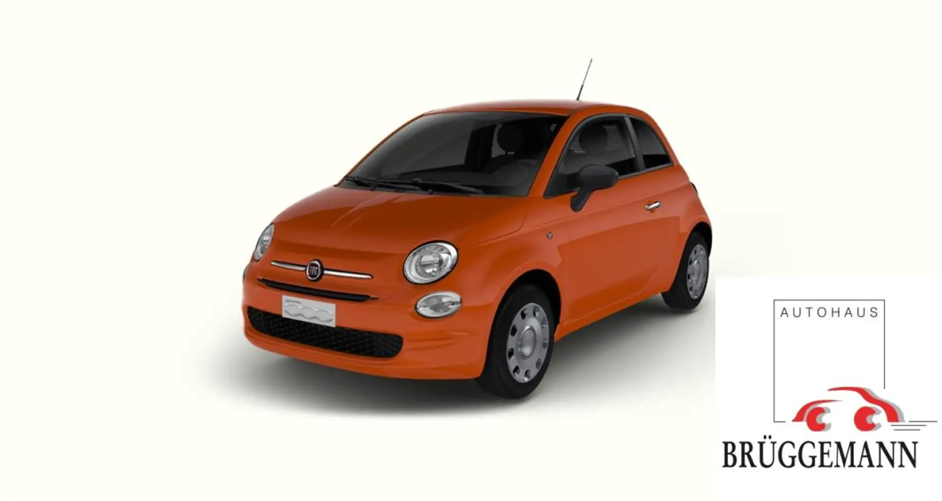 Fiat 500 1.0 Hybrid SONDERAKTION Orange - 1
