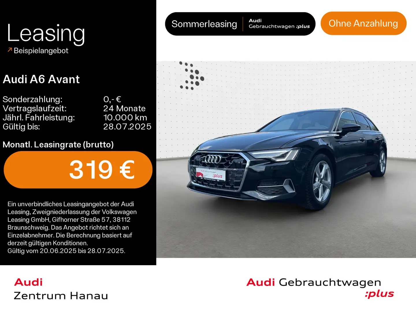 Audi A6 40 TDI quattro advanced*NAVI-PLUS*KAMER Schwarz - 1