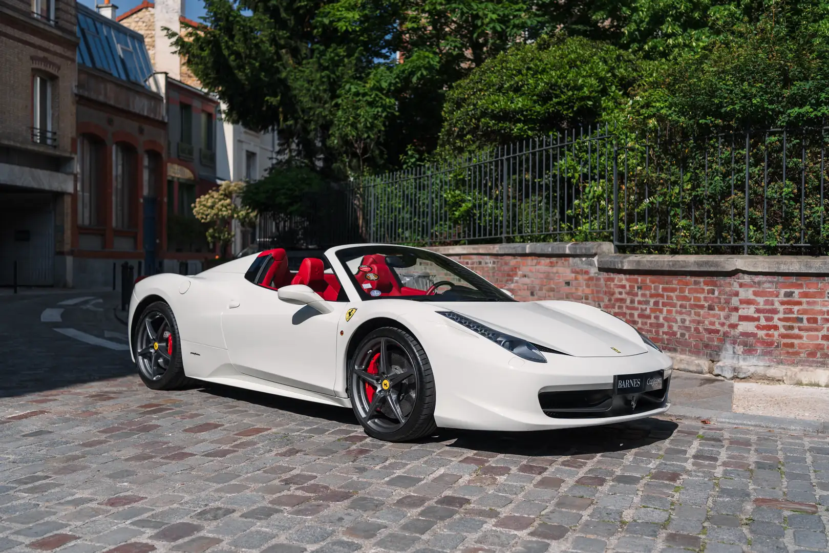 Ferrari 458 458 Spider 4.5 V8 570ch Weiß - 1