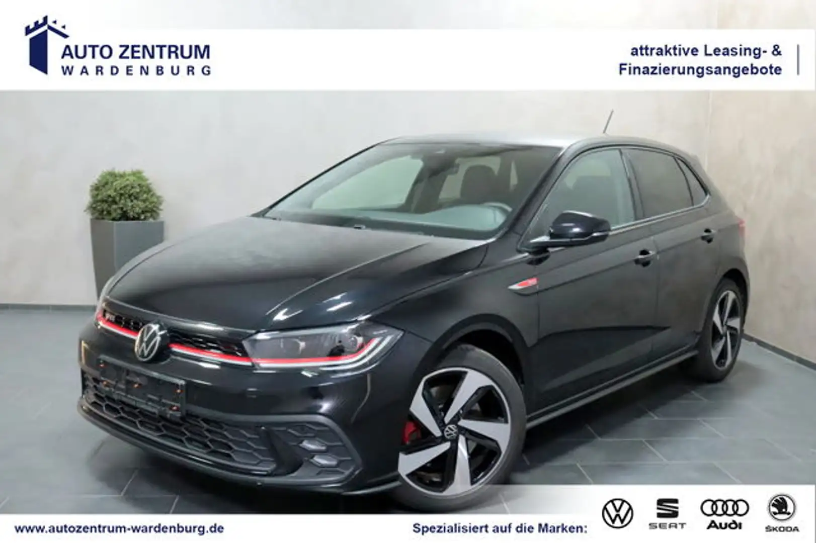 Volkswagen Polo GTI 2.0 TSI DSG MATRIX VIRTUAL NAVI SHZ PDC Schwarz - 1