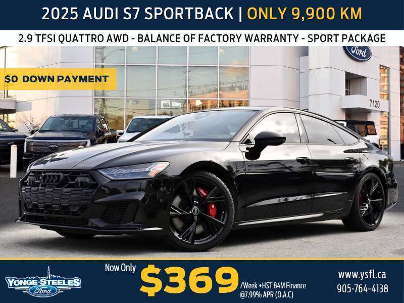 2025 Audi S7 2.9 TFSI
