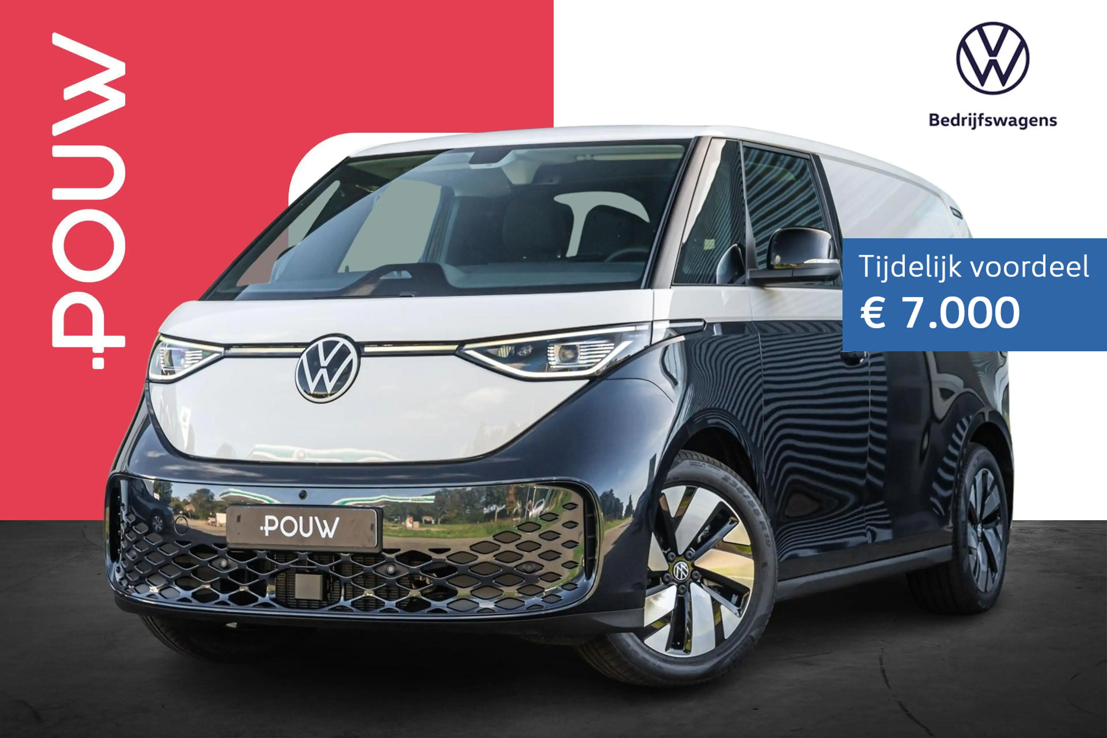 Volkswagen ID. Buzz Cargo 190pk Bulli Limited Edition 59 kWh | Stoelen Pakke