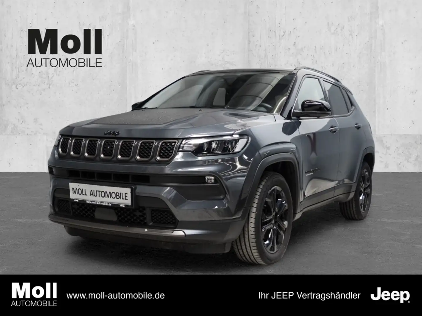 Jeep Compass E-HYBRID UPLAND Soundsystem LED ACC Apple CarPlay Gris - 1