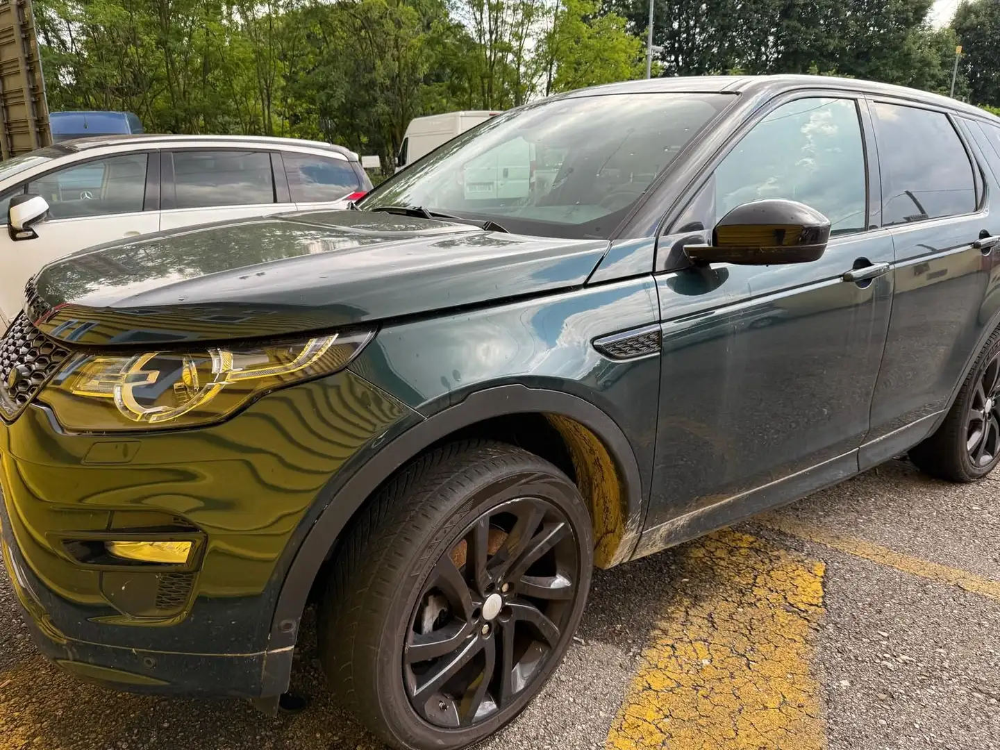 Land Rover Discovery Sport MOTORE FUSO  2.0 td4 HSE awd  7 POSTI Verde - 1