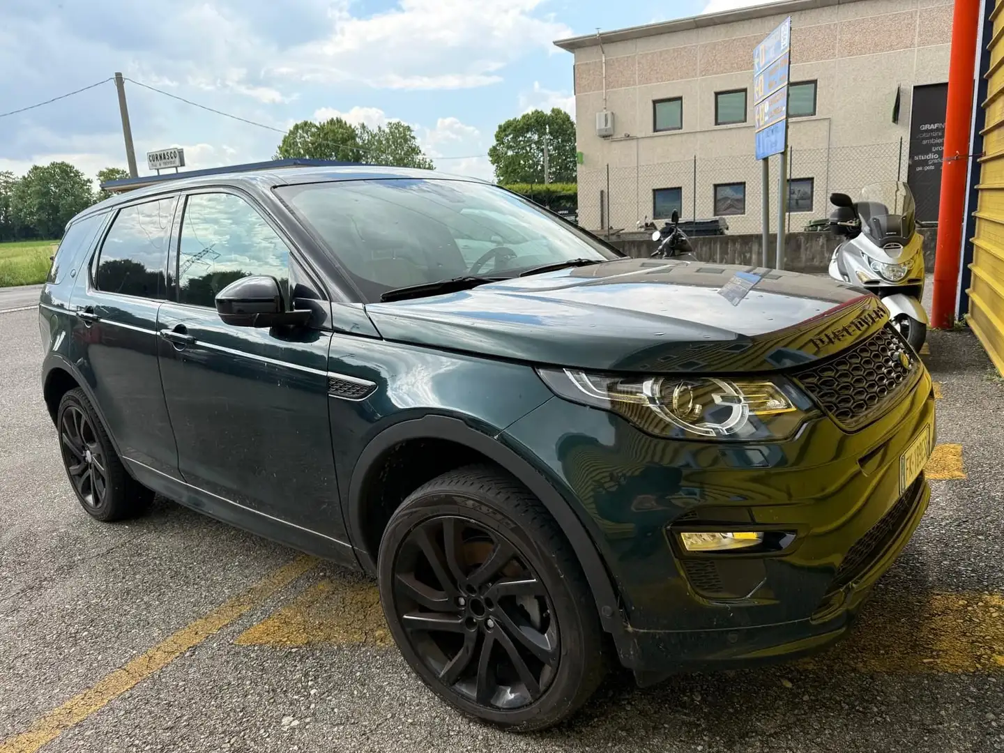 Land Rover Discovery Sport MOTORE FUSO  2.0 td4 HSE awd  7 POSTI Verde - 2