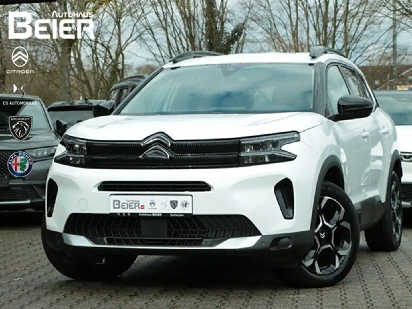 Citroen C5 Aircross 1.2 136 Plus Navi/ Klimaau./ Kamera Weiß - 1