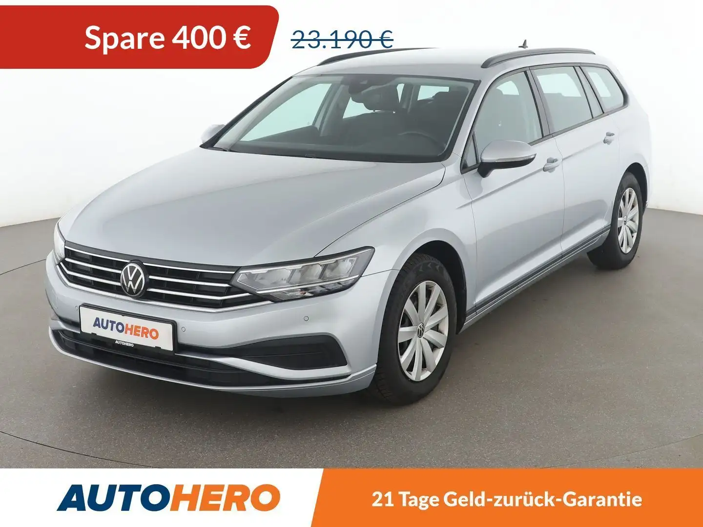 Volkswagen Passat 2.0 TDI Aut.*NAVI*LED*ACC*CAM*PDC*SHZ* Silver - 1