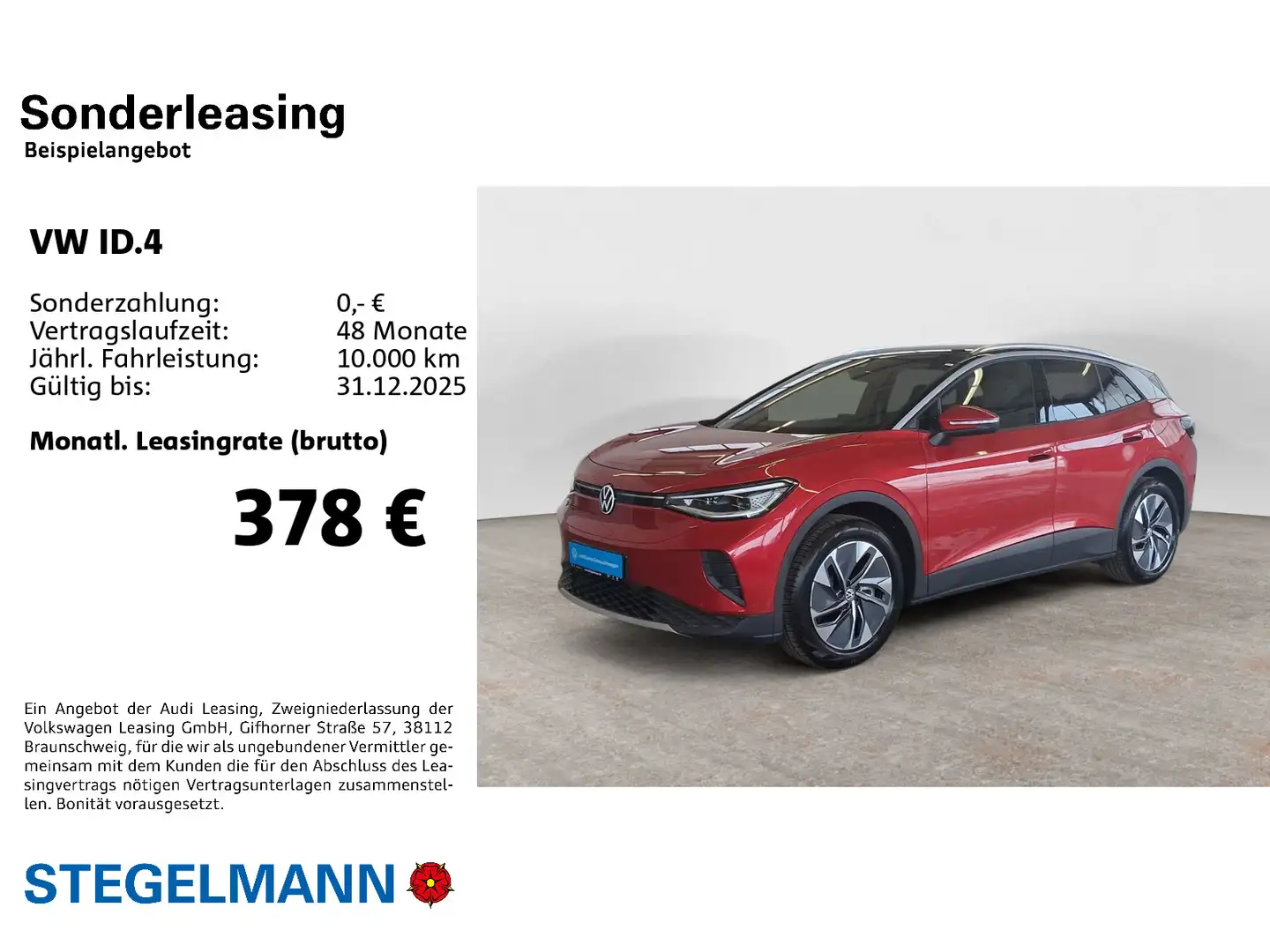 Volkswagen ID.4 Pro 210kW/77kWh Infotainment-Paket *Kamera* Roşu - 2