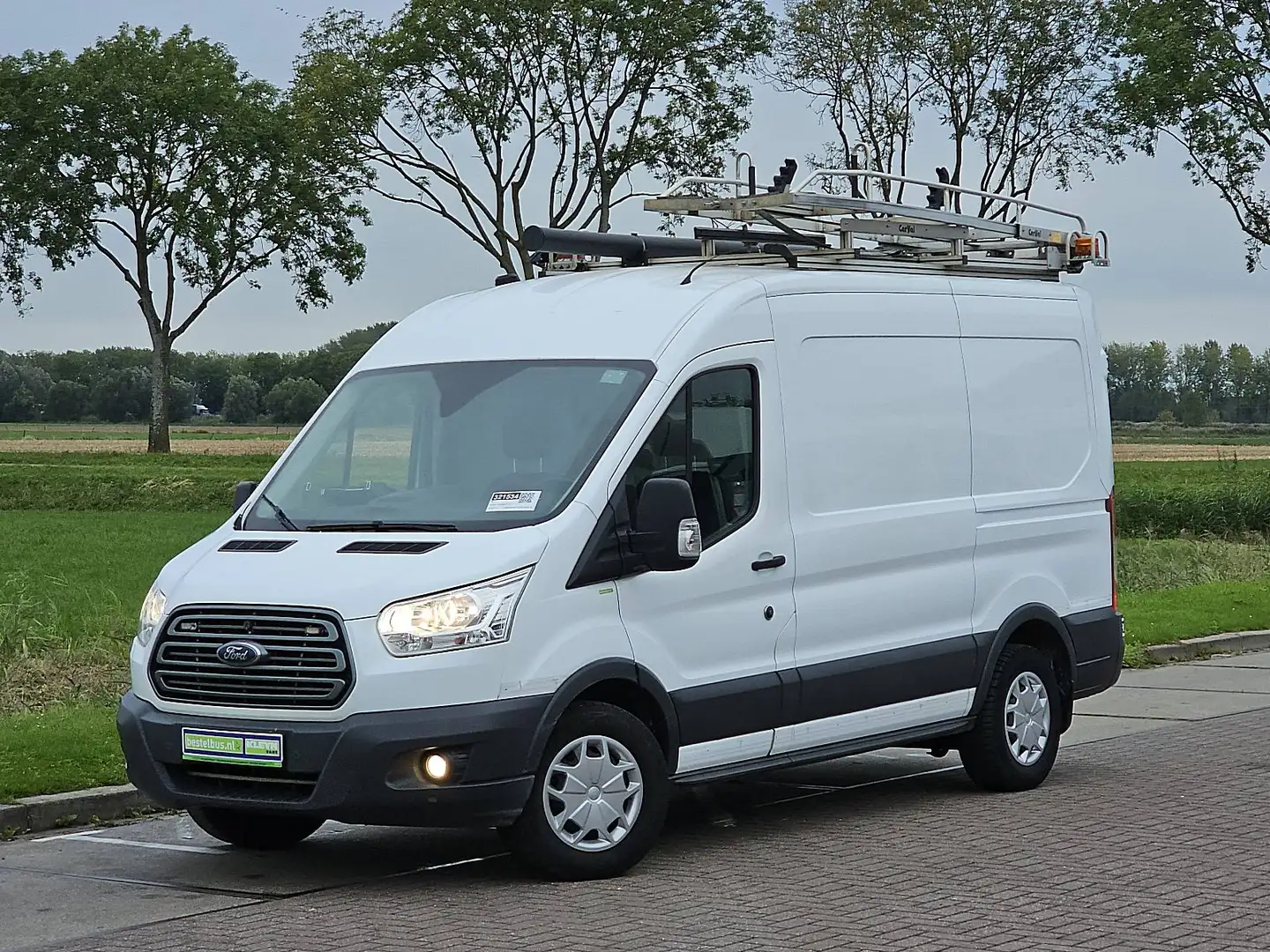 Ford Transit 2.0 L2H2 Imperiaal Navi! Wit - 2