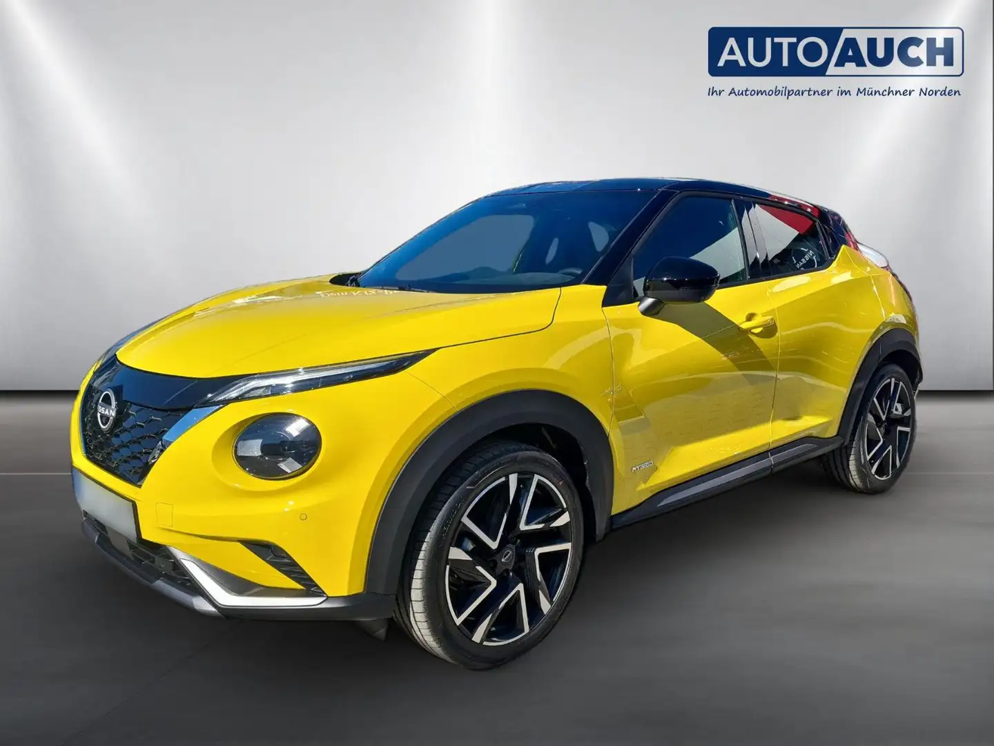 Nissan Juke Hybrid N-Design A/T Alcantara Navi Garantie Gelb - 1