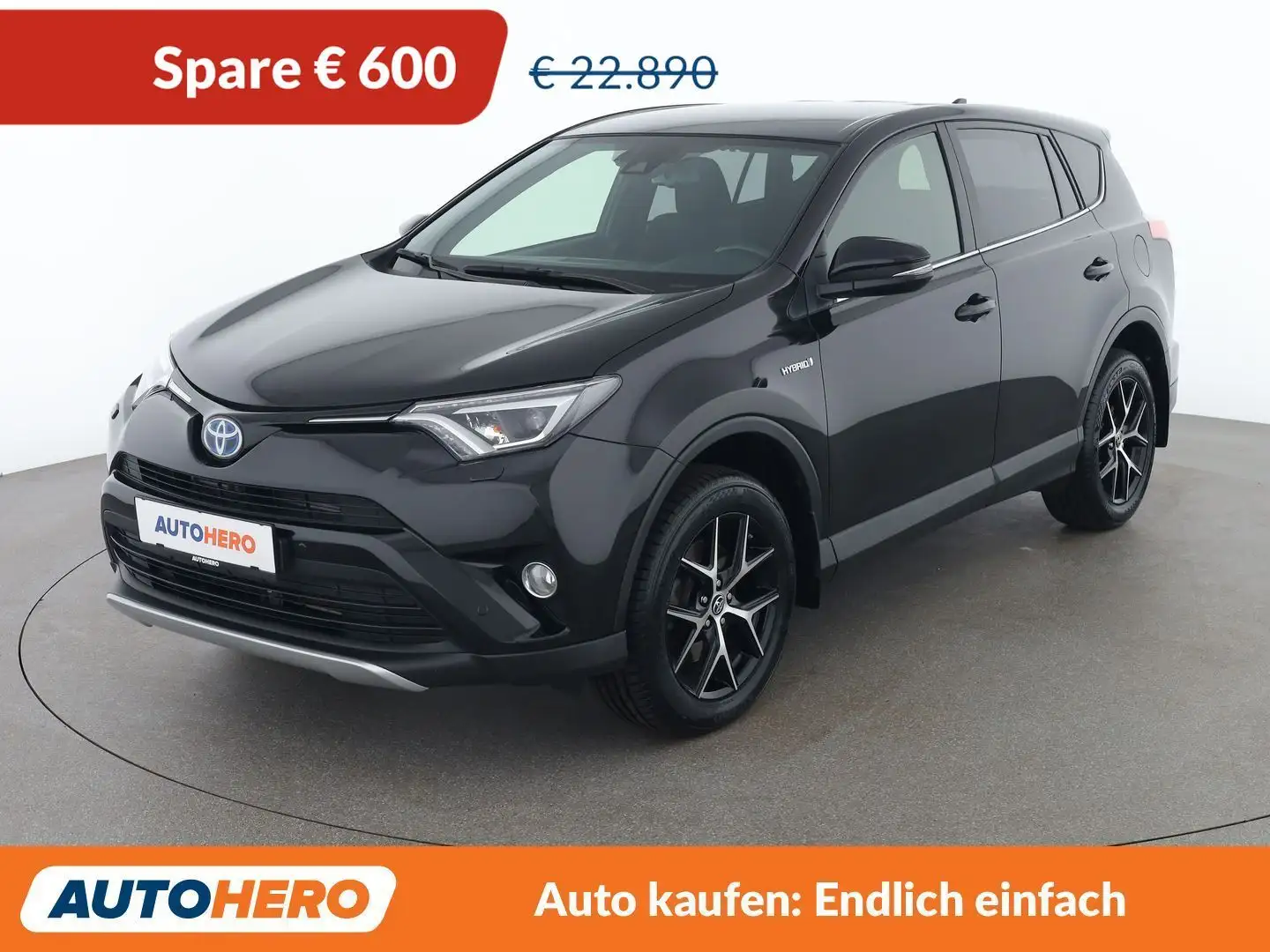 Toyota RAV 4 2.5 Hybrid Active Schwarz - 1
