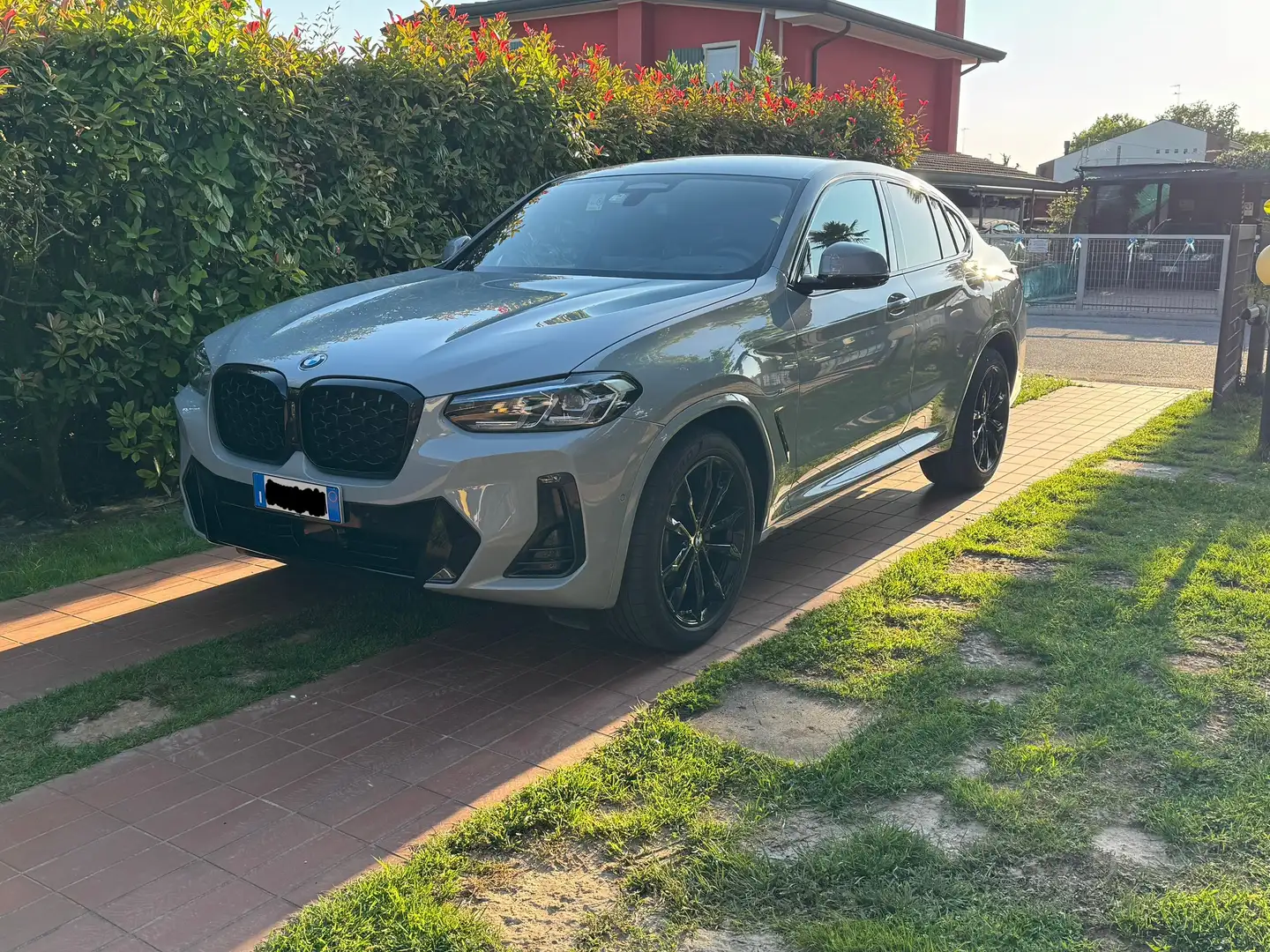 BMW X4 X4 xdrive20d mhev 48V Msport auto Grigio - 2