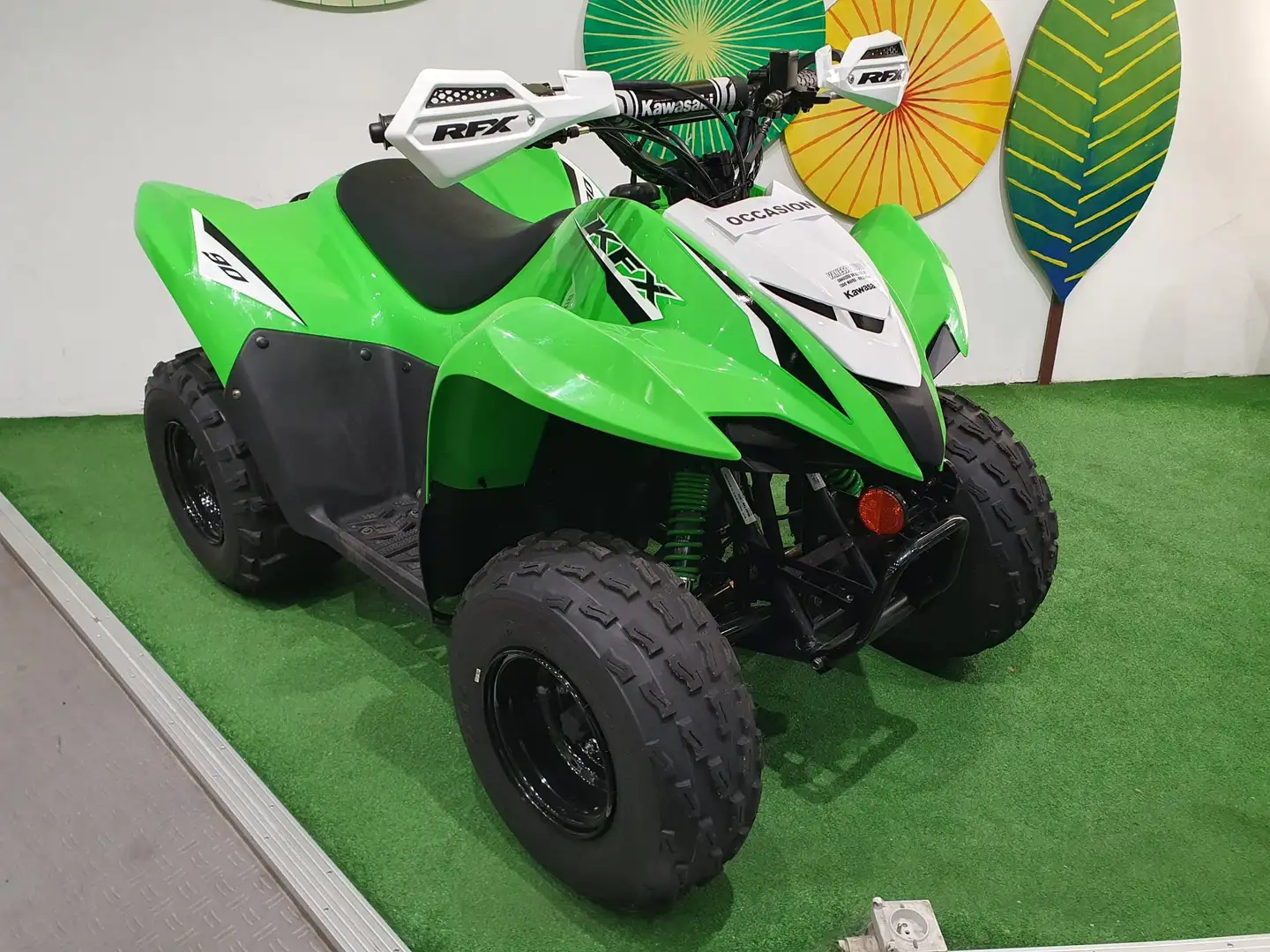 Kawasaki KFX 90 quad Vert - 1
