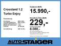 Opel Crossland 1.2 Turbo Enjoy Klimaanlage, PDC, SHZ, Grau - thumbnail 4