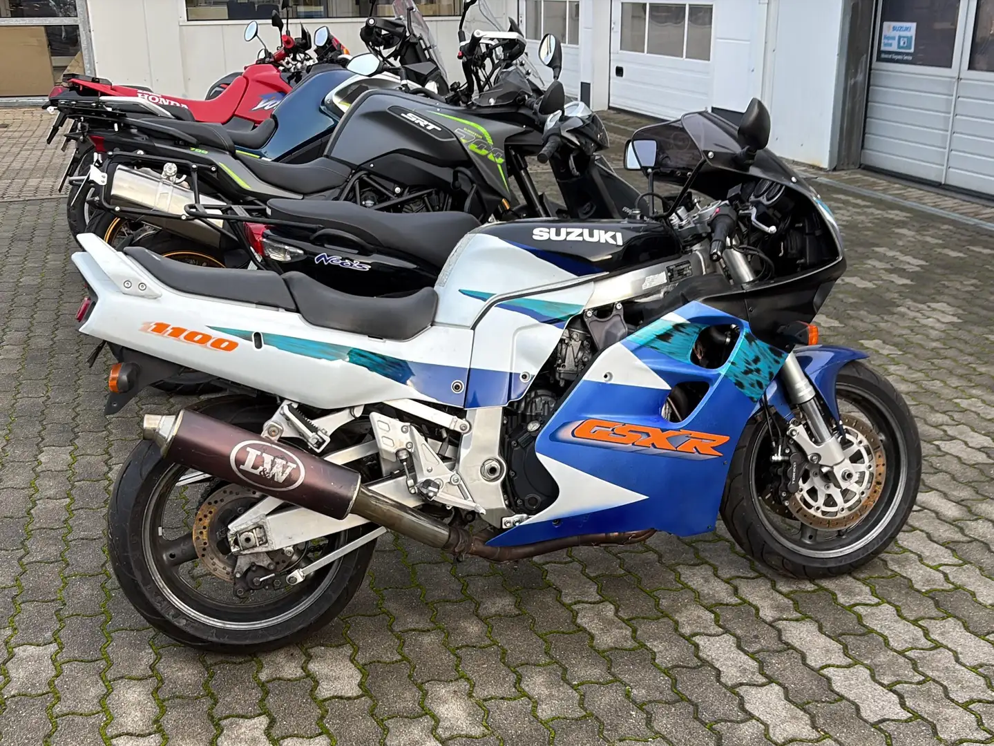 Suzuki GSX 1100 GSX-R 1100W Bleu - 2