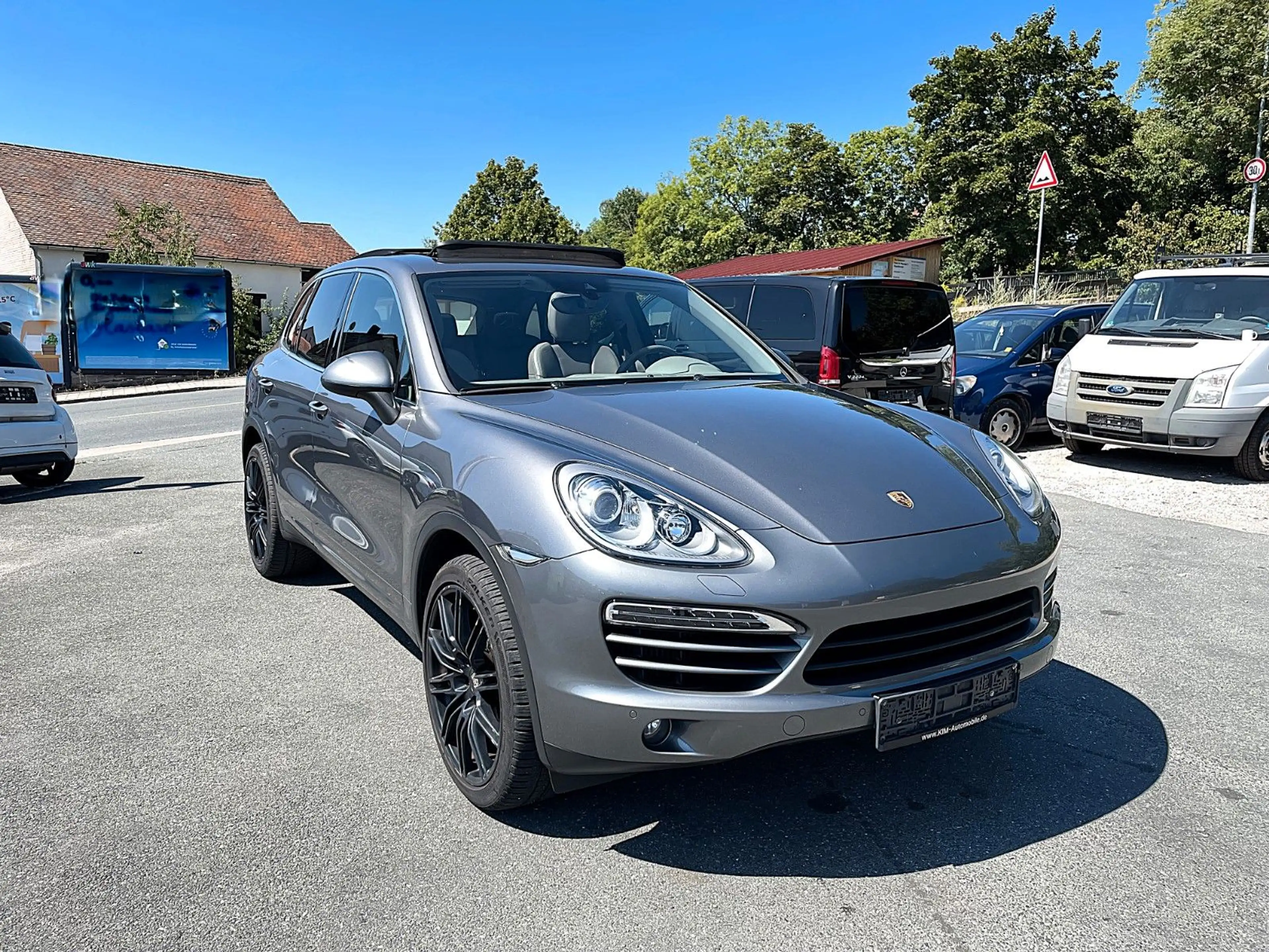 Porsche Cayenne Diesel"TOP"PANORAMA/21"/LEDER//14 WEGE// — photo 4