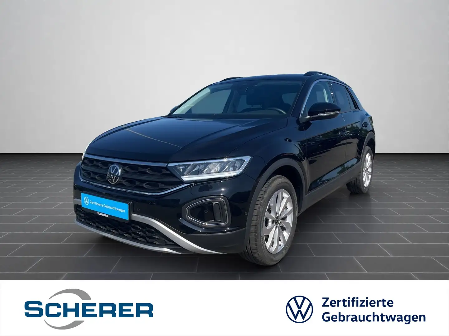 Volkswagen T-Roc 1.5 TSI LED CARPLAY RFK EPH SHZ ACC Schwarz - 1