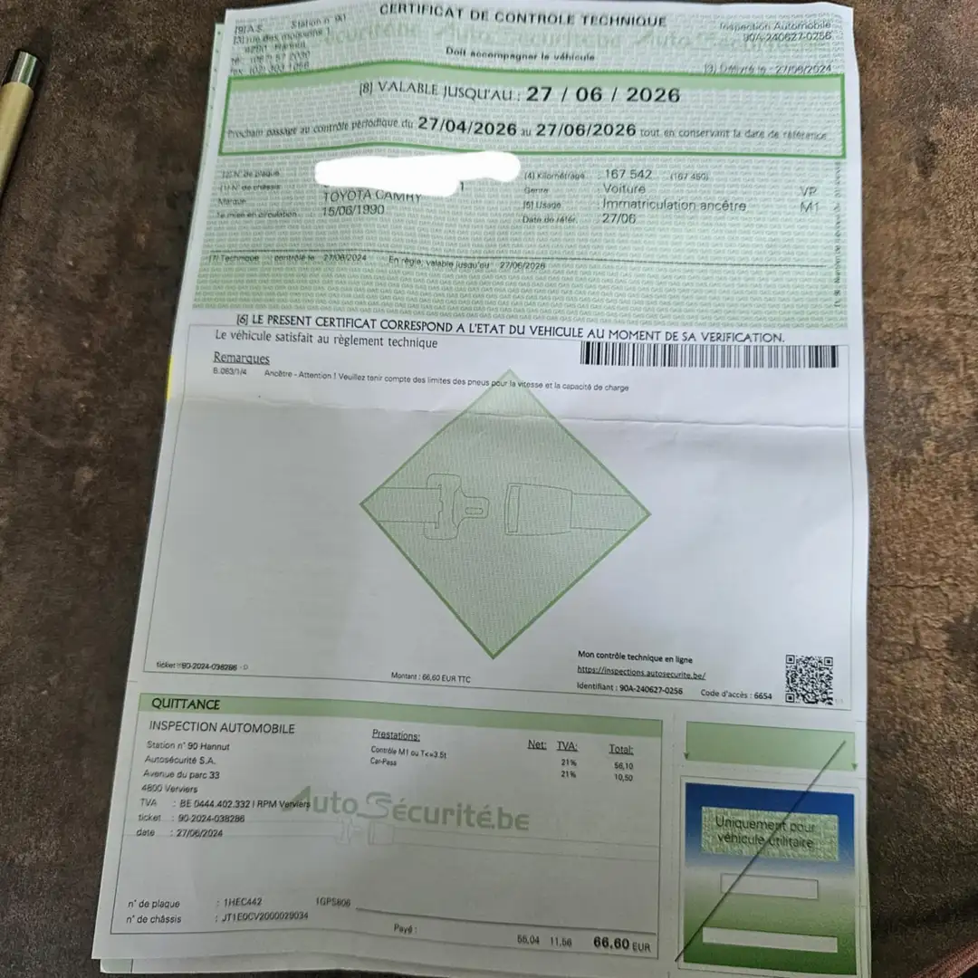 Toyota Camry 2.0GLX -TD Ancêtre - 2