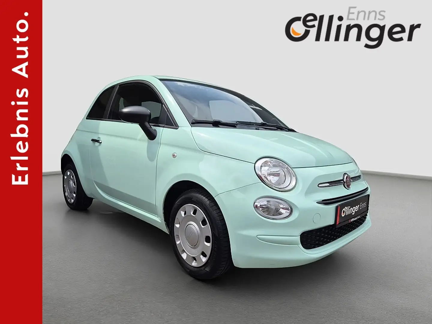 Fiat 500 1,2 Fire 70 Pop Groen - 1