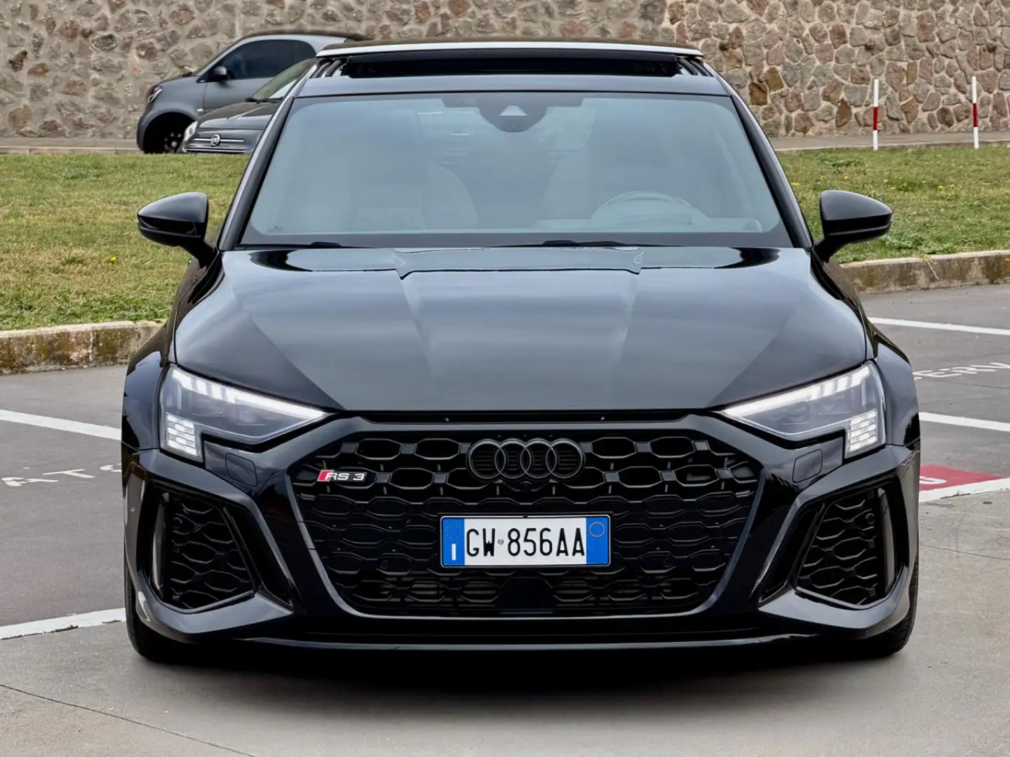 Audi RS3 400CV+TETTO+HEADUP+PELLE TOT+MATRIX+GARANZIA2027 Noir - 2