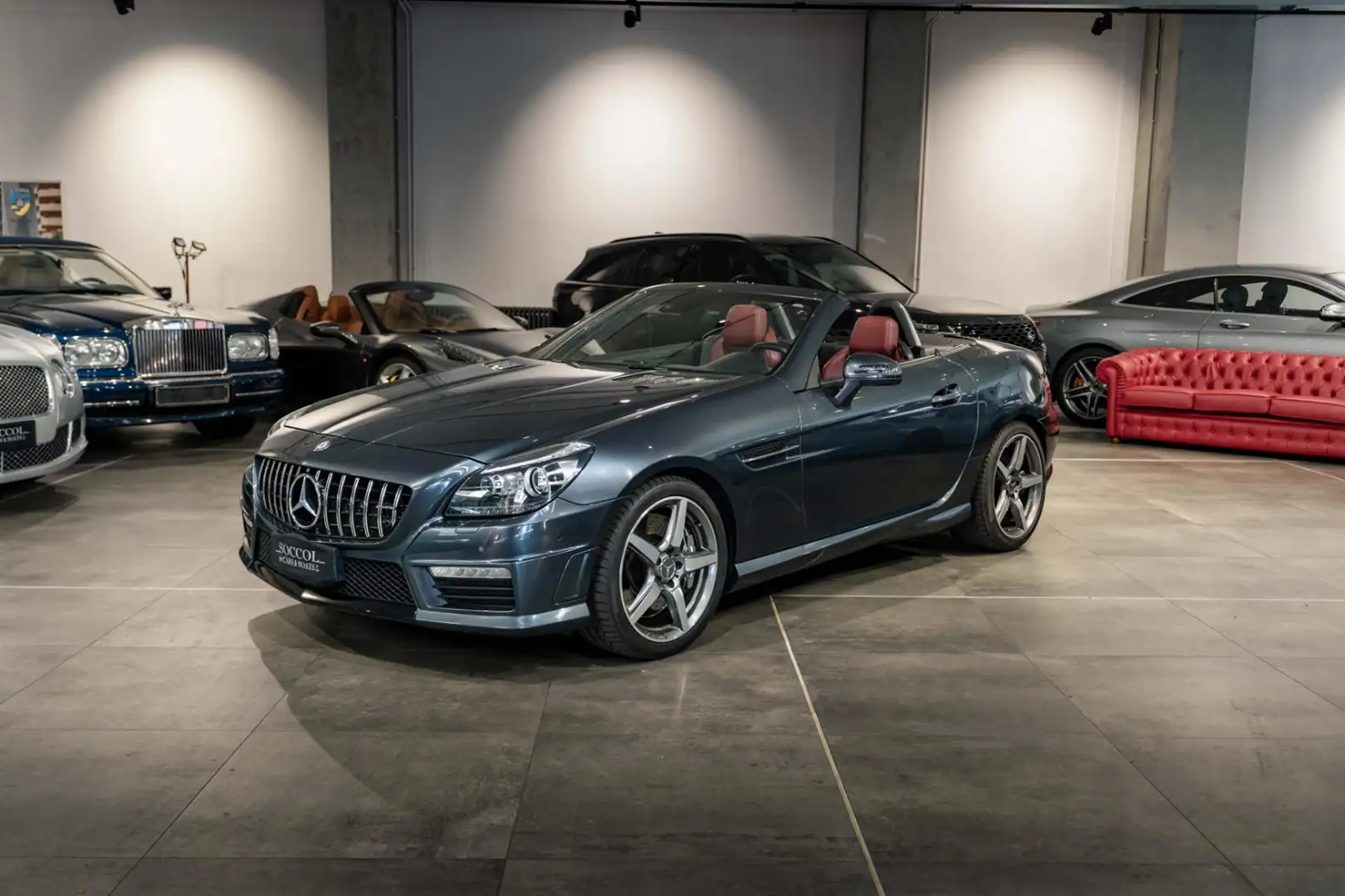 Mercedes-Benz SLK 55 AMG Performance Szary - 1
