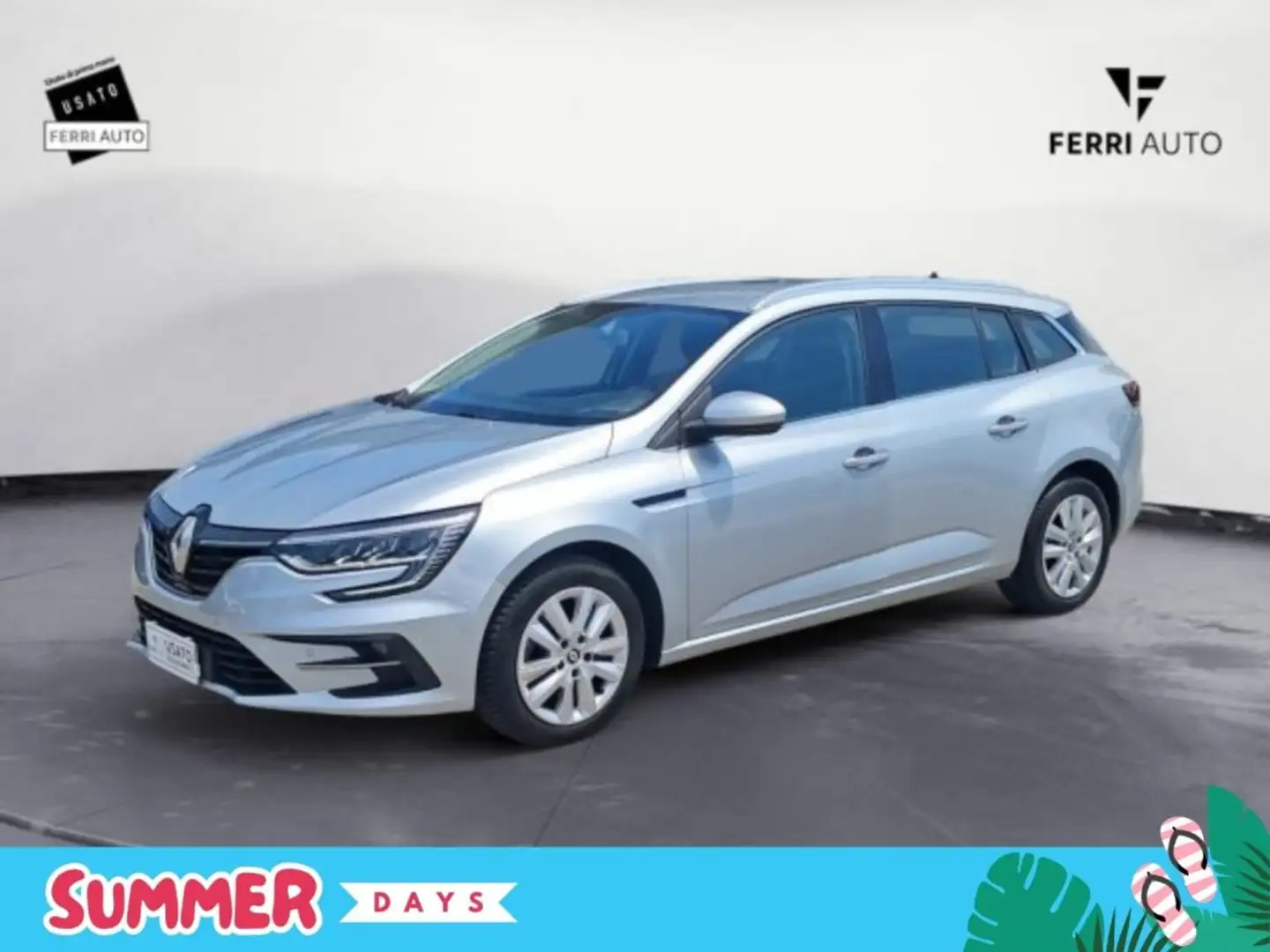 Renault Megane Mégane Sporter Blue dCi 115 CV Business Grigio - 1