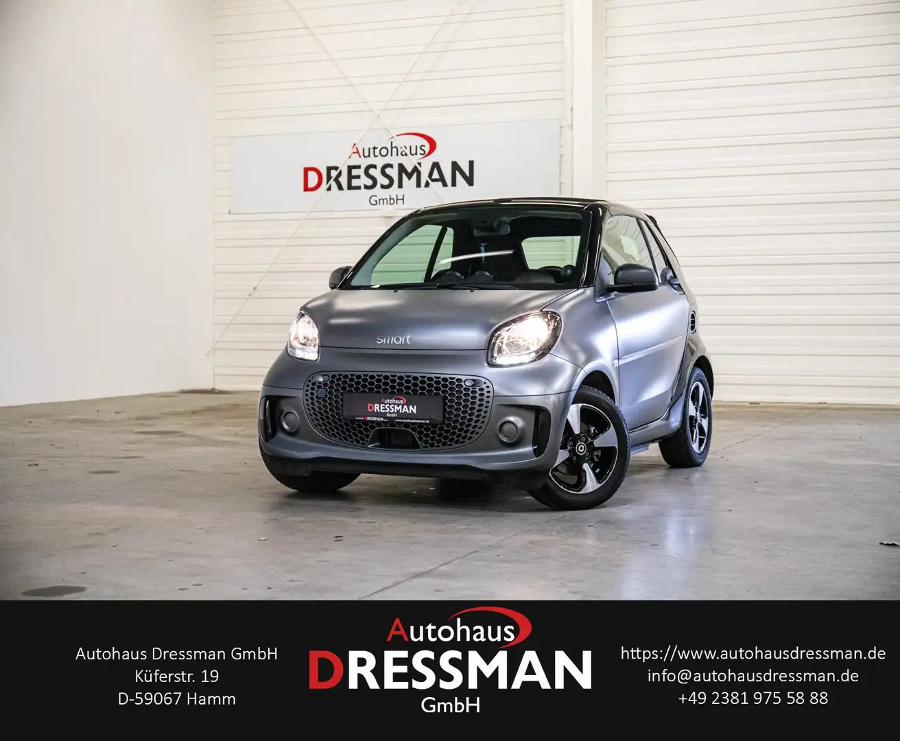 smart forTwo Cabrio Electric Drive Passion LED KAMERA Schwarz - 2