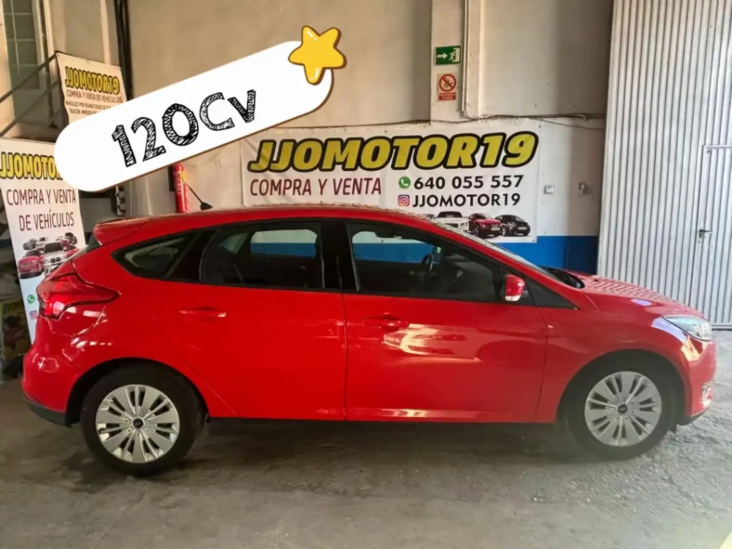 Ford Focus 1.5Ecoblue Active 120 Rojo - 2